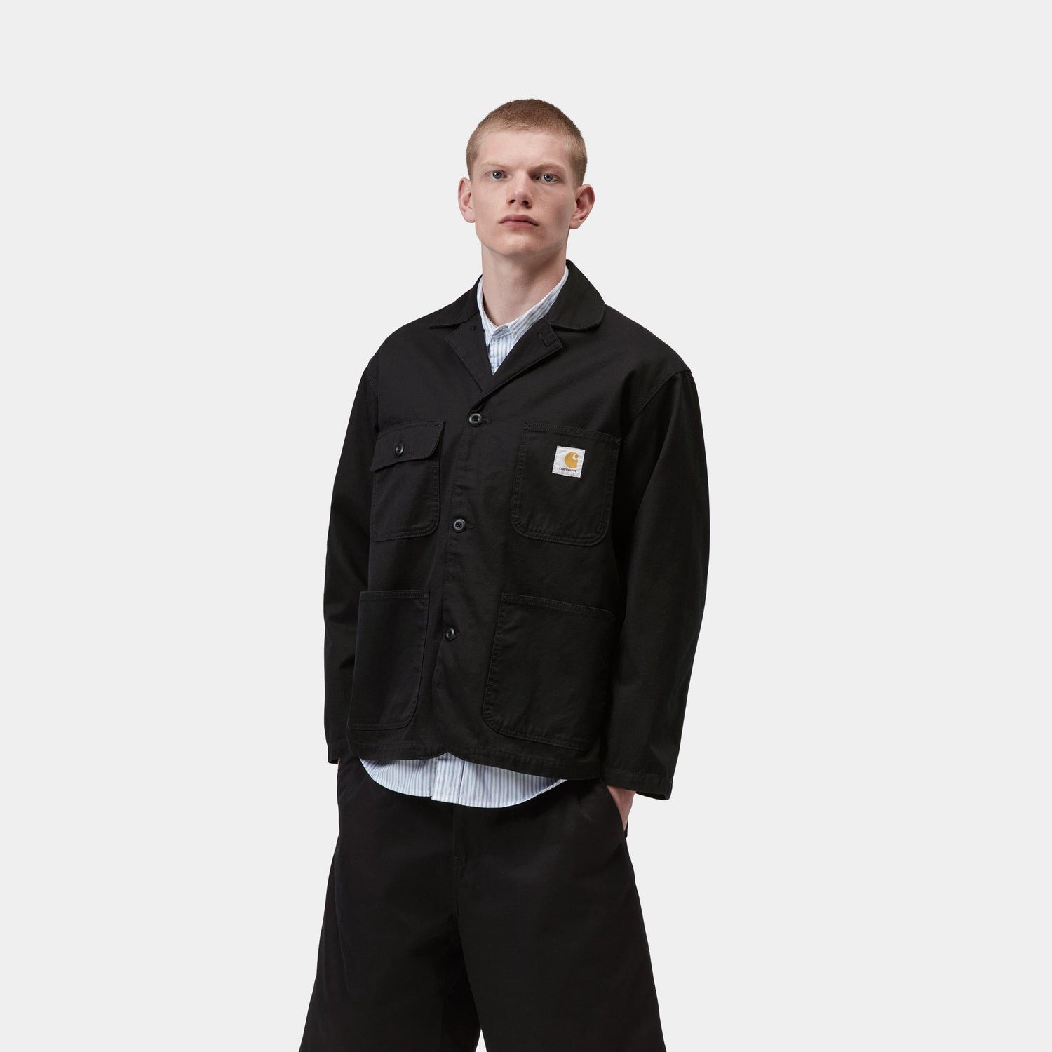 BRADER BLAZER BLACK RINSED