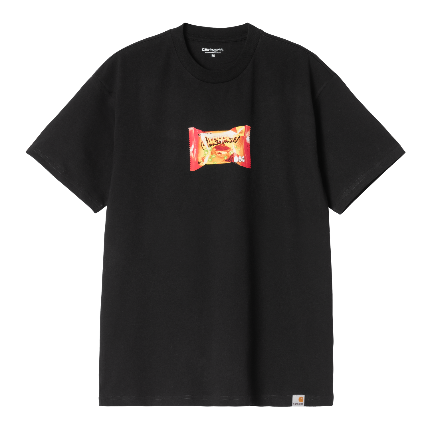 S/S ROAD SIDE SNACK T-SHIRT BLACK
