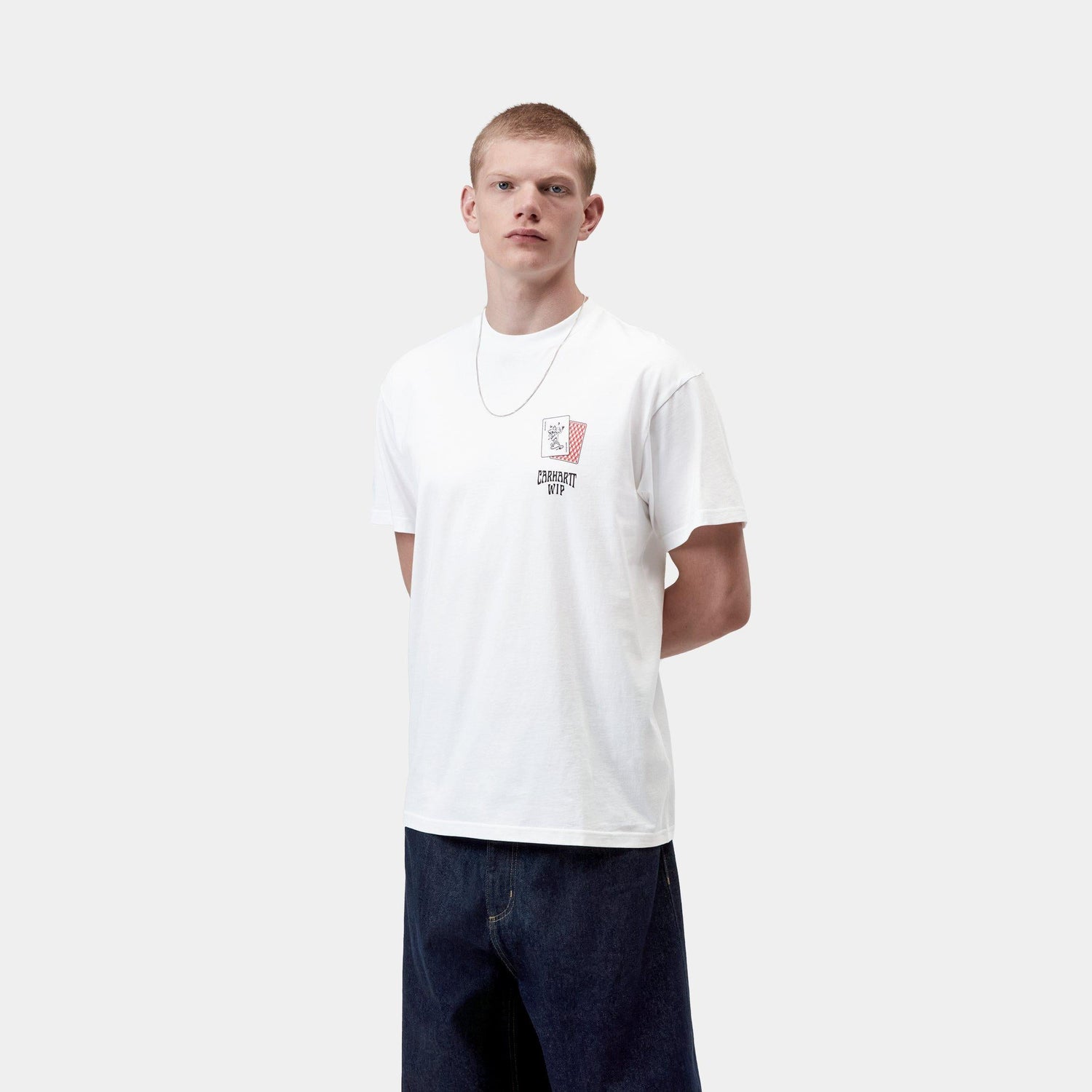 S/S PLAYING CARDS T-SHIRT WHITE