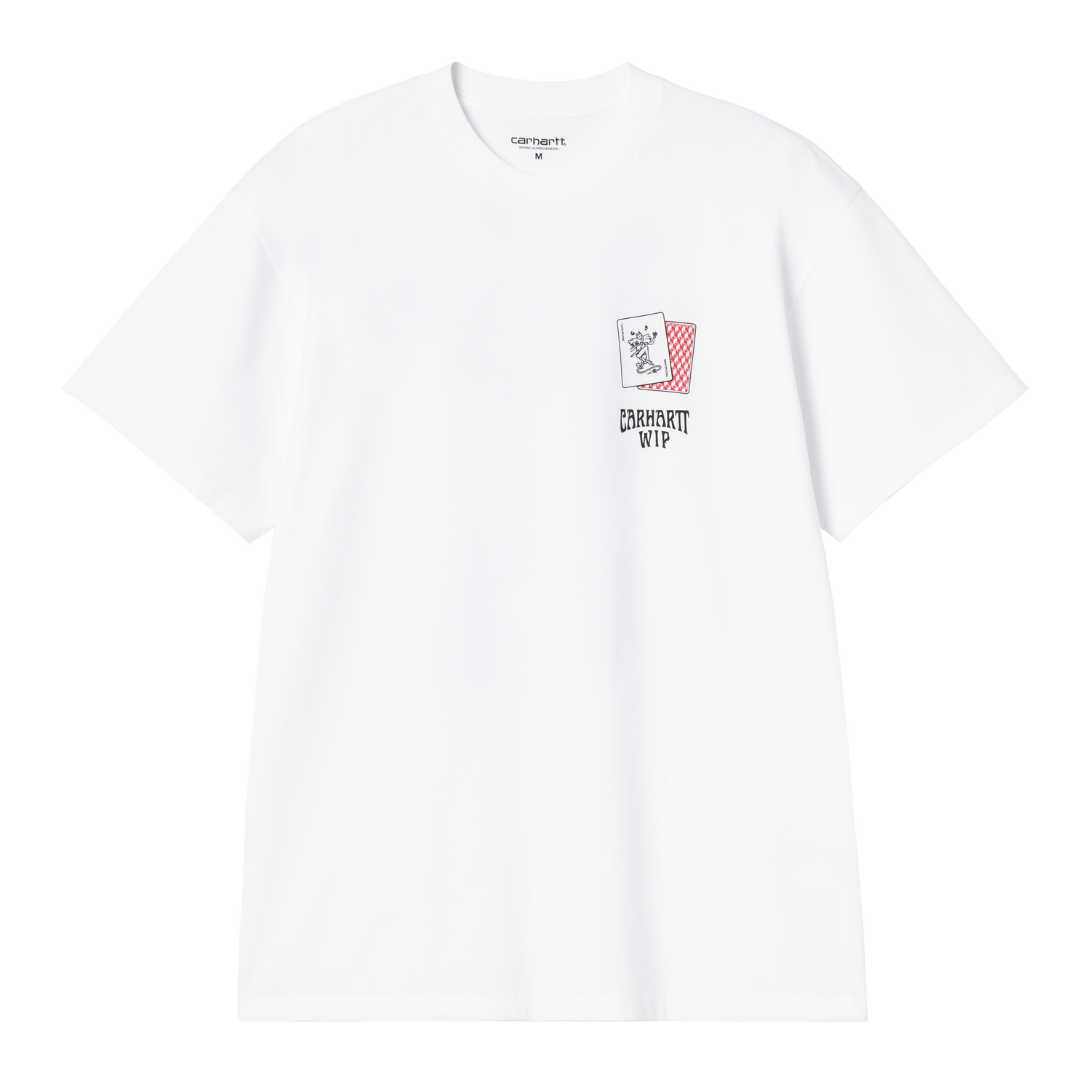 S/S PLAYING CARDS T-SHIRT WHITE