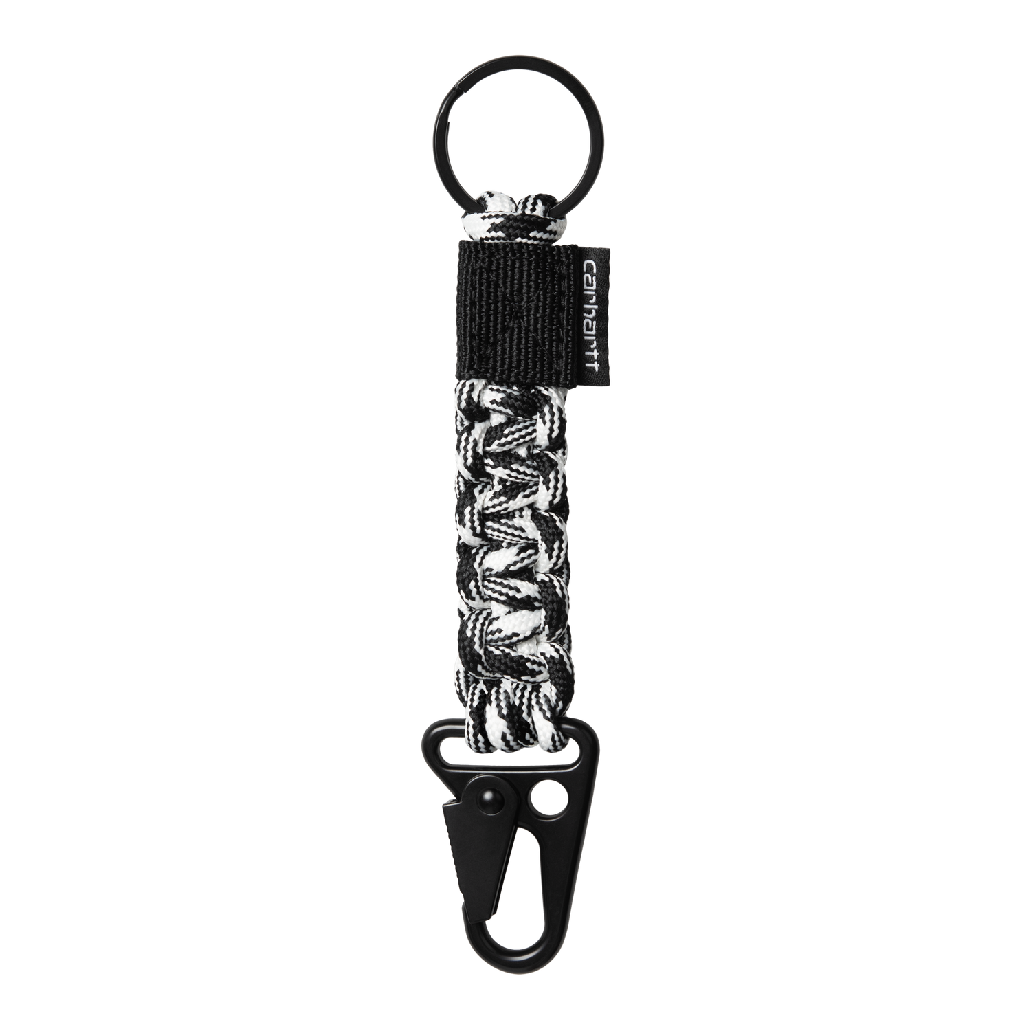 ROPE KEYHOLDER WAX / BLACK