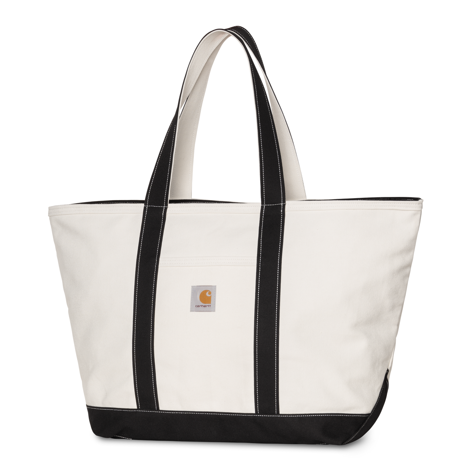 CANVAS BEACH TOTE NATURAL / BLACK