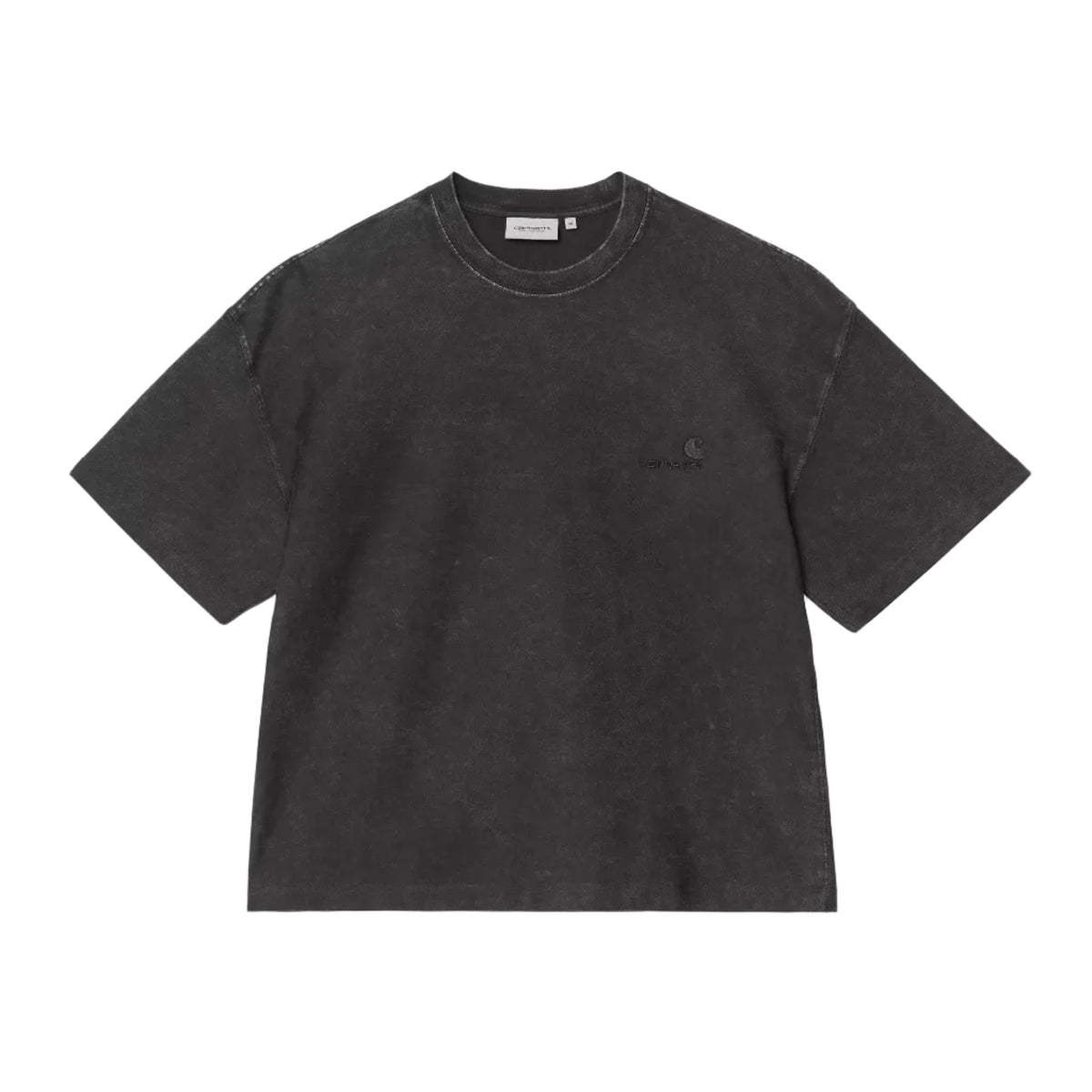 S/S LAMBERT T-SHIRT BLACK MOON WASH