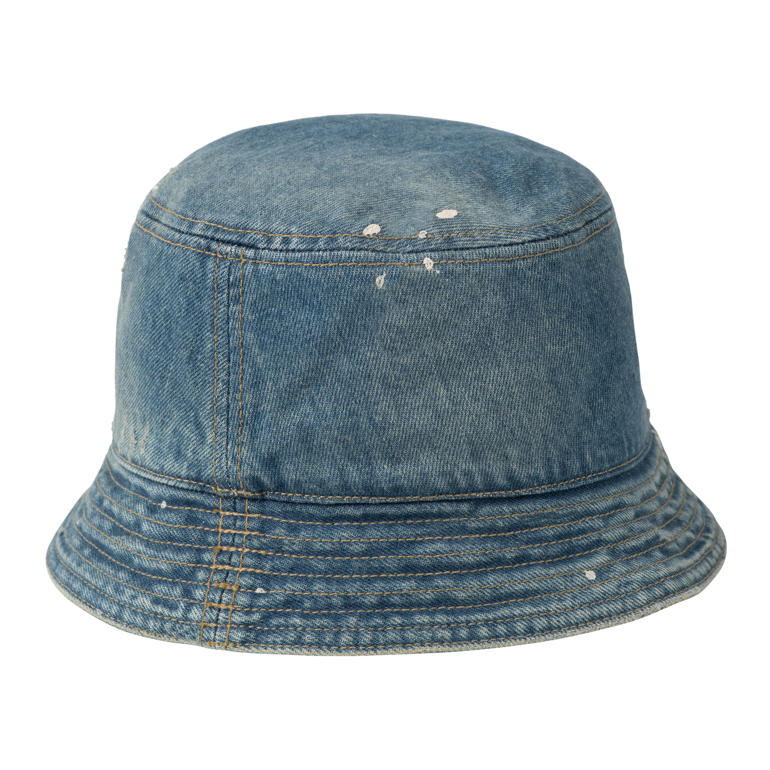 BELMAR BUCKET HAT BLUE DESTROY WASH SPLATTER