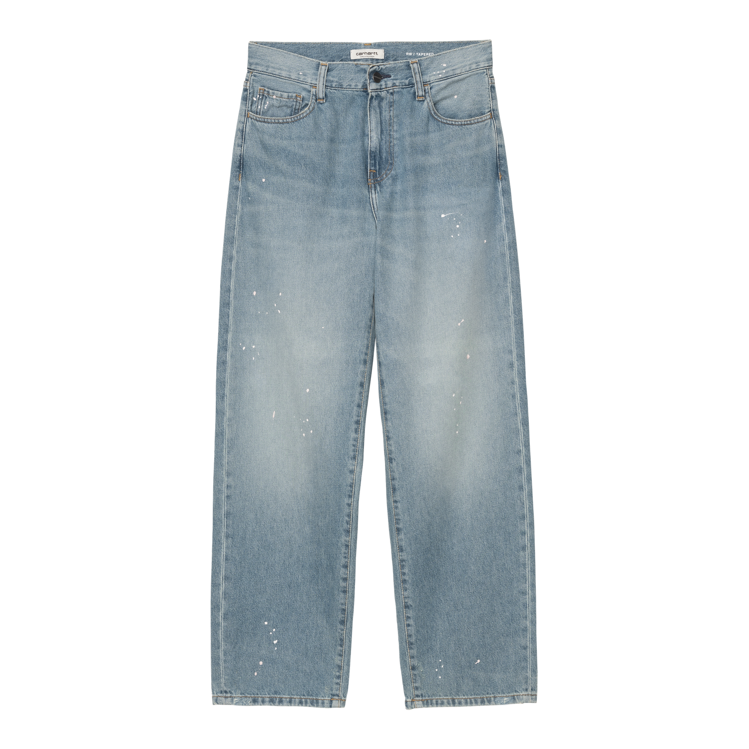 W' ARIN PANT BLUE DESTROY WASH SPLATTER