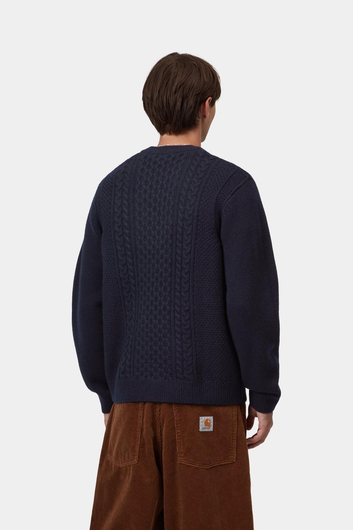 CASTER KNIT SWEATER DARK NAVY