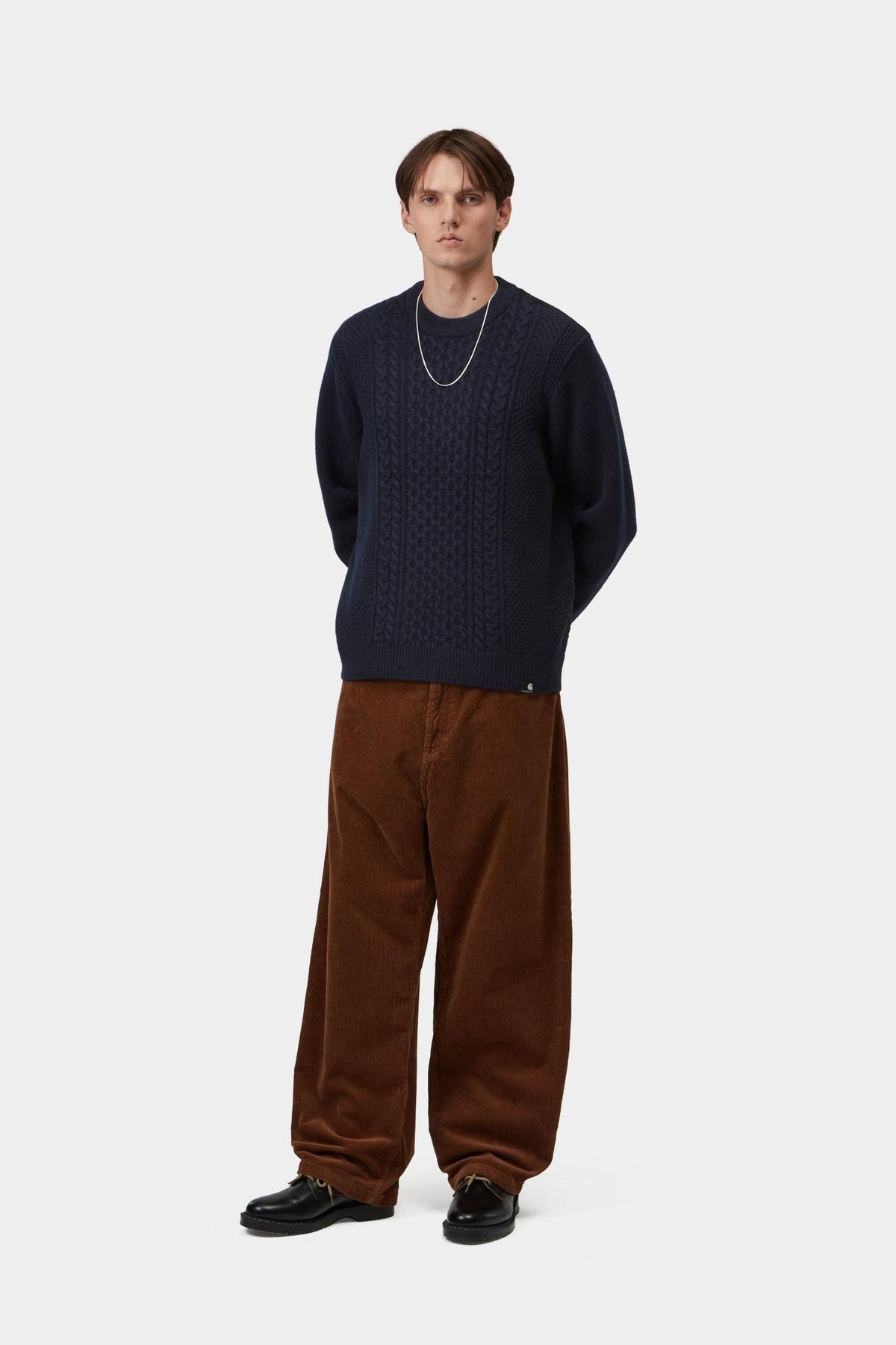 CASTER KNIT SWEATER DARK NAVY