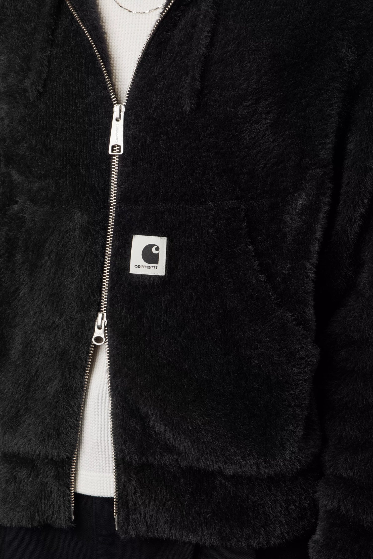 W' MAINE ACTIVE SWEATER JACKET BLACK
