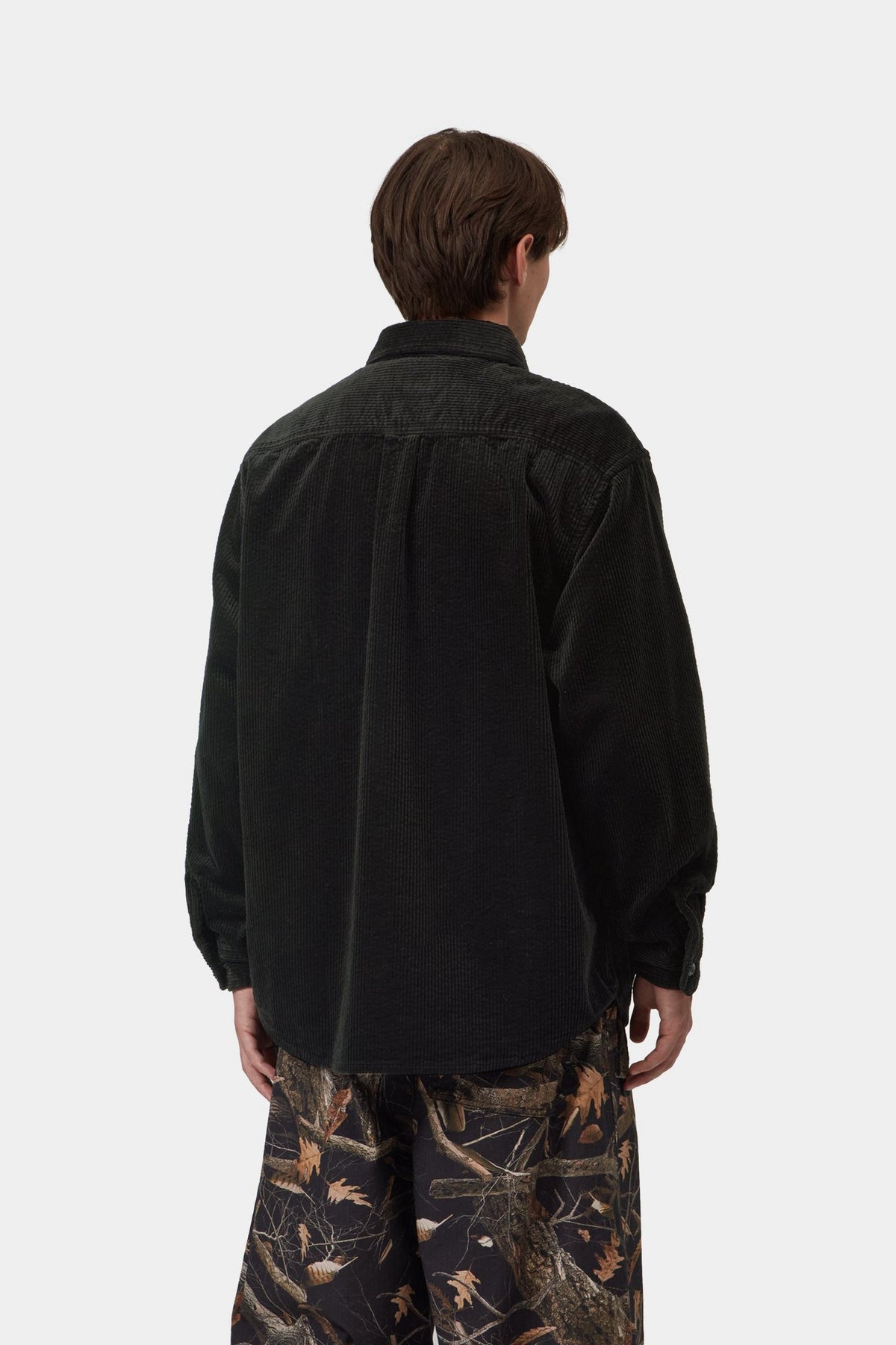 L/S LOYDE SHIRT BLACK RINSED
