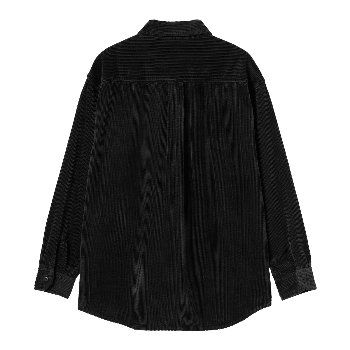 L/S LOYDE SHIRT BLACK RINSED