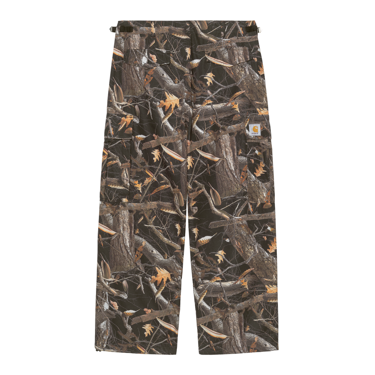 OSBORN CARGO PANT CAMO FEATHER TREE BLACK RINSED