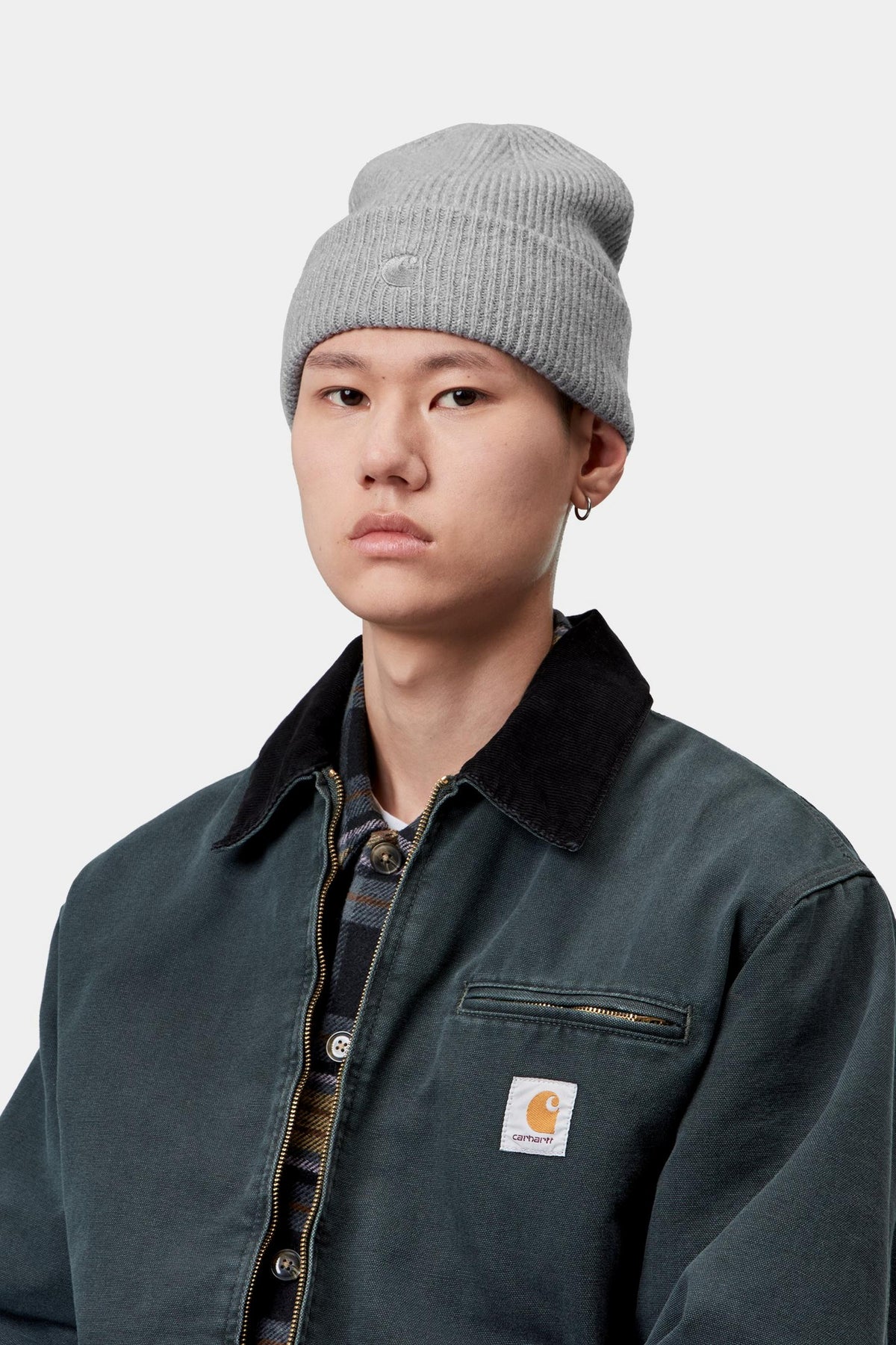 CURTIS BEANIE SHADY GREY
