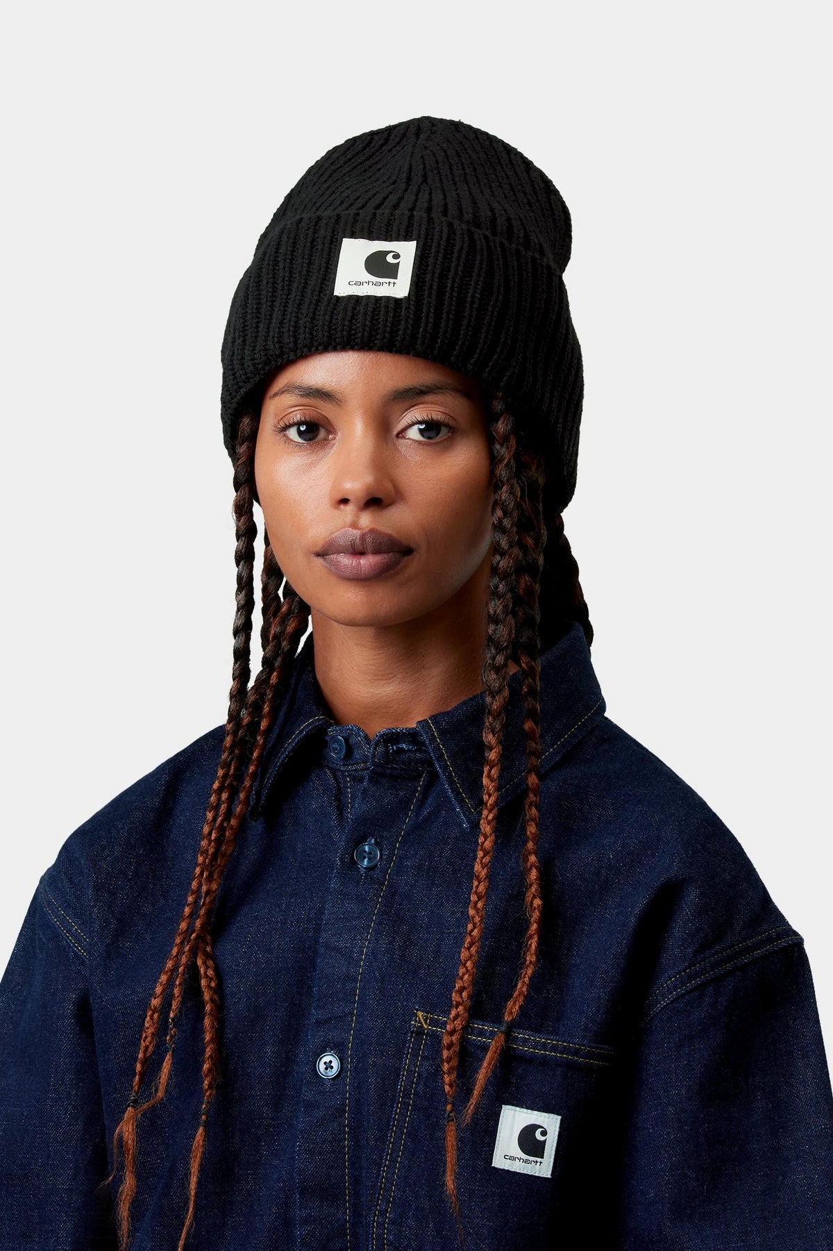 W' MIRA BEANIE BLACK