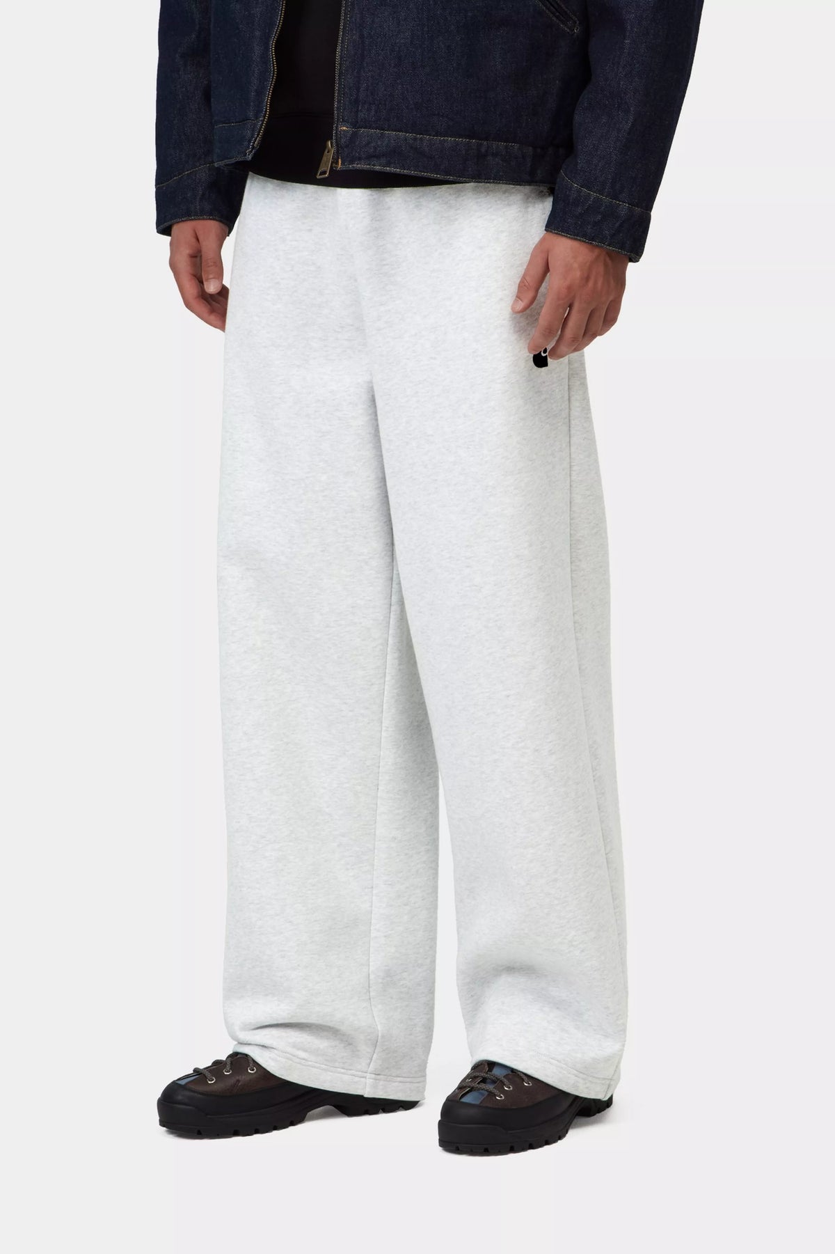 MACK SWEAT PANT ASH HEATHER / BLACK