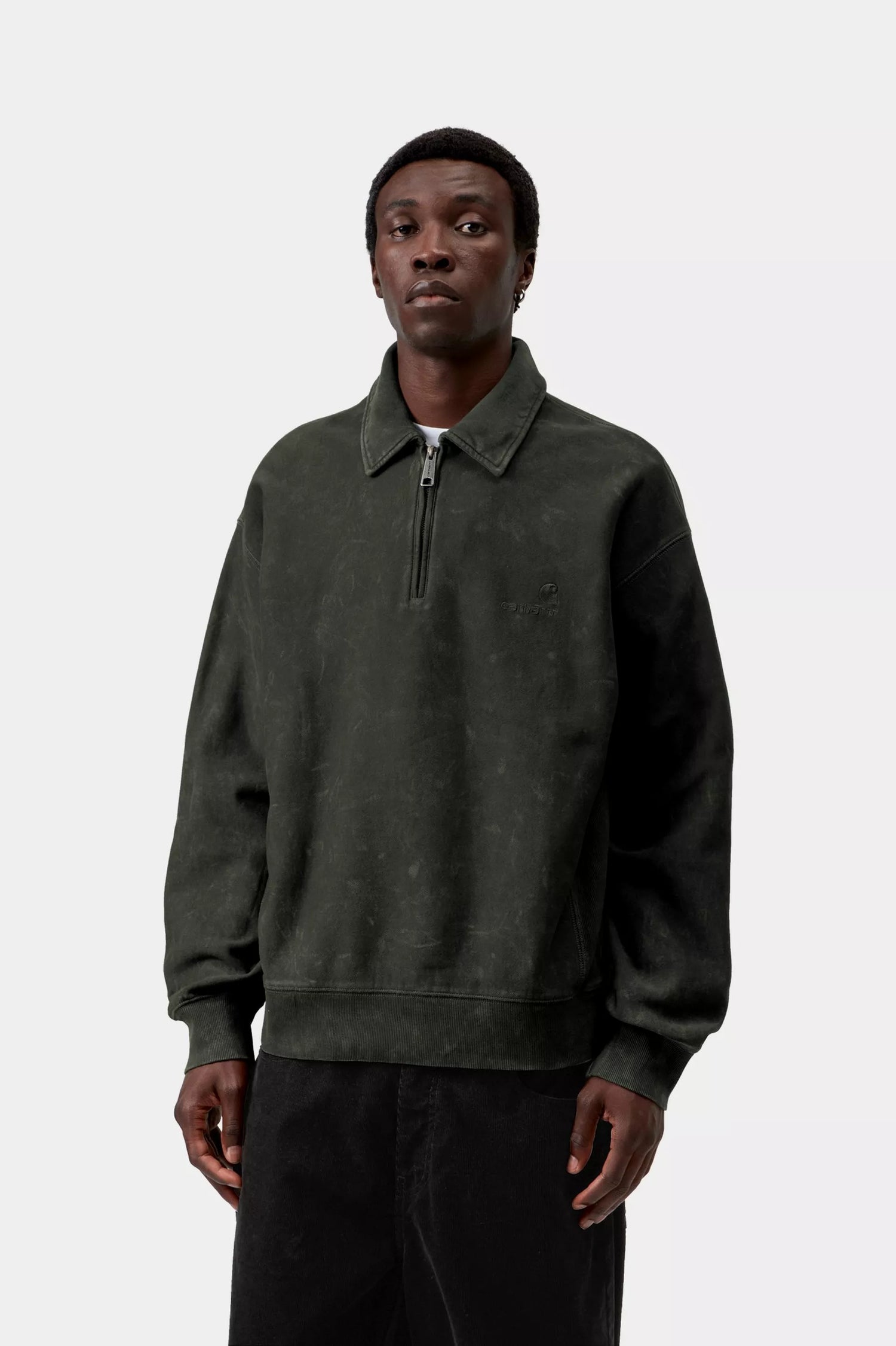 LAMBERT POLO SWEAT RAVEN MOON WASH