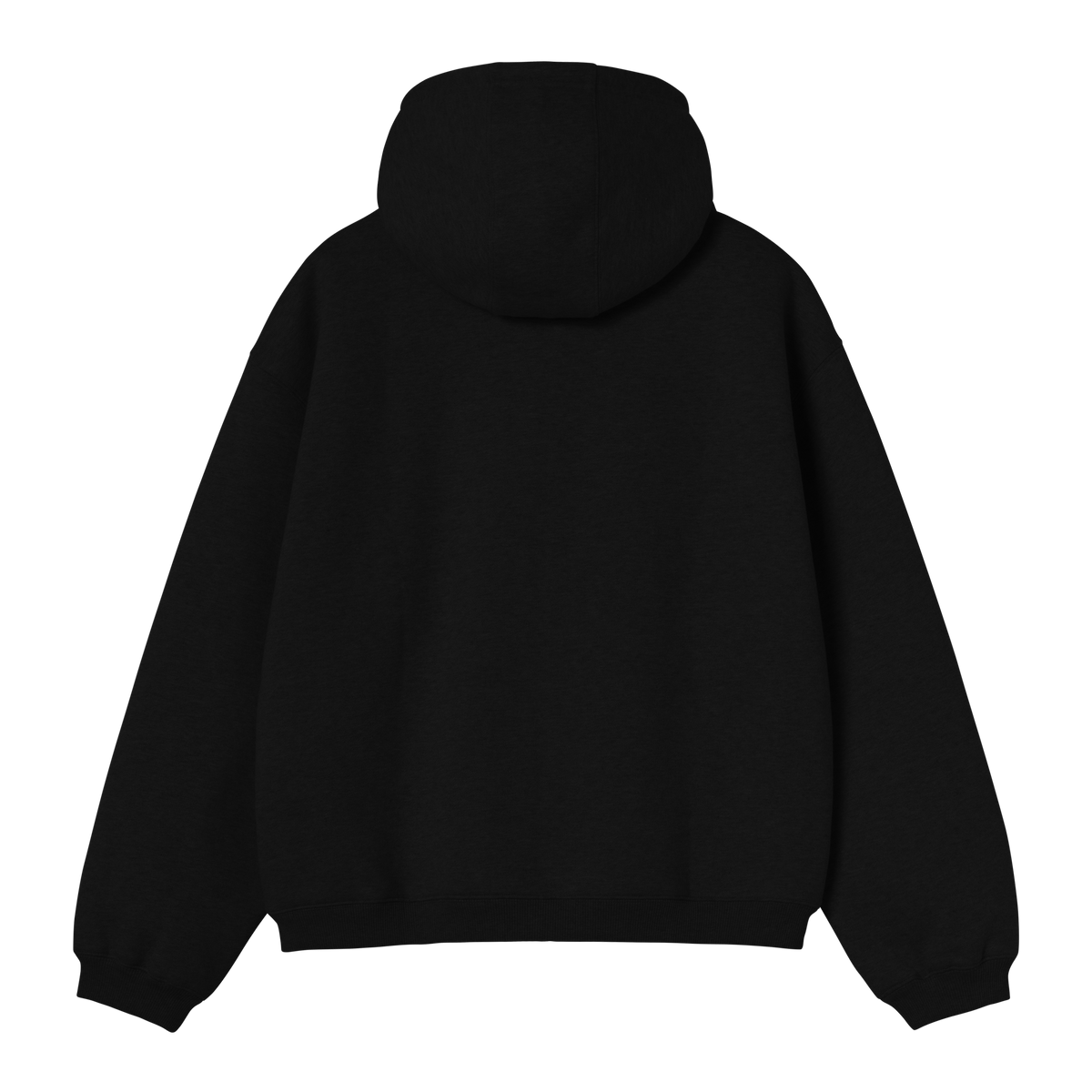 HOODED EBBERT JACKET BLACK / WHITE