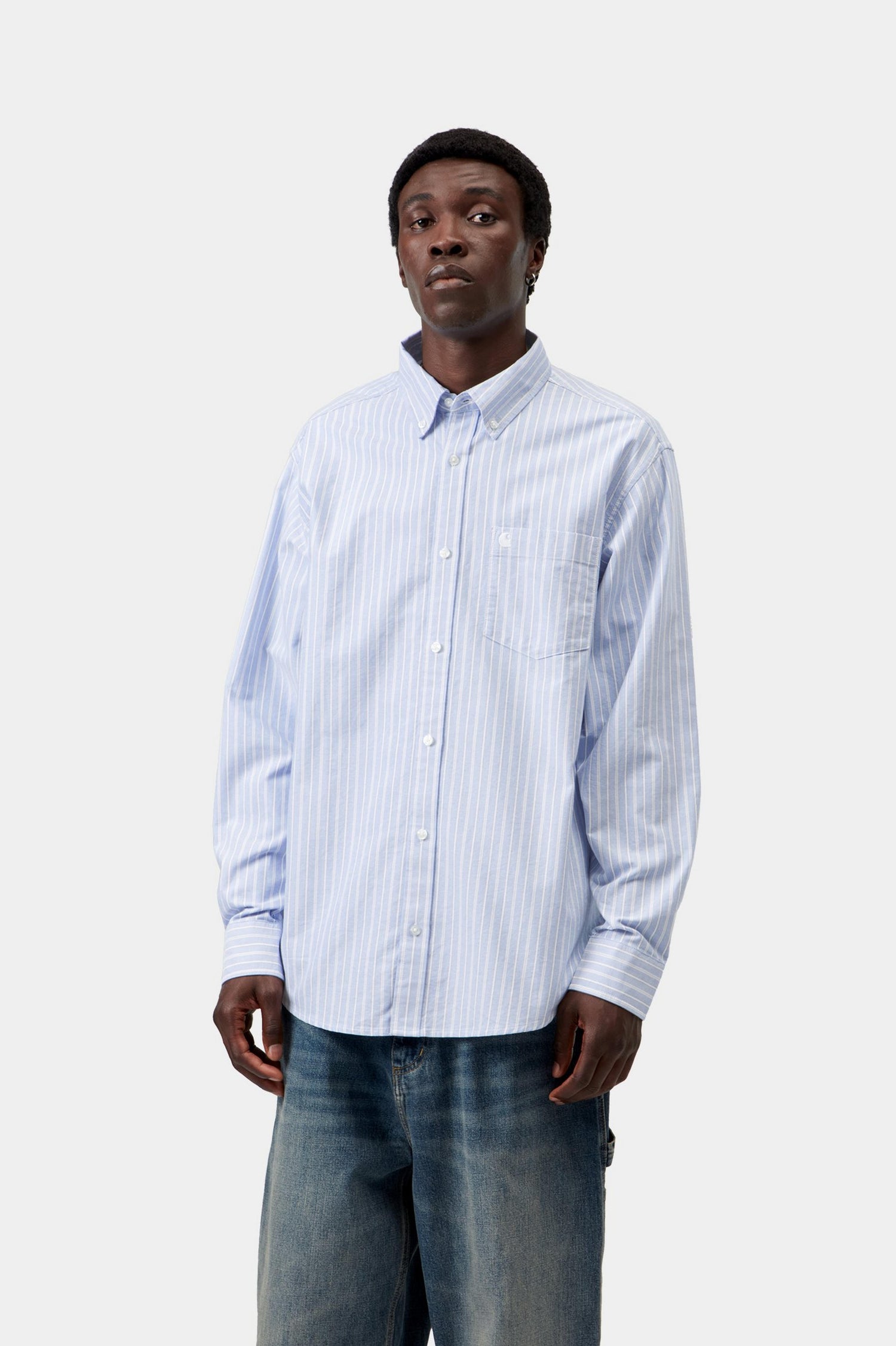 L/S KANAN SHIRT KANAN STRIPE BLEACH