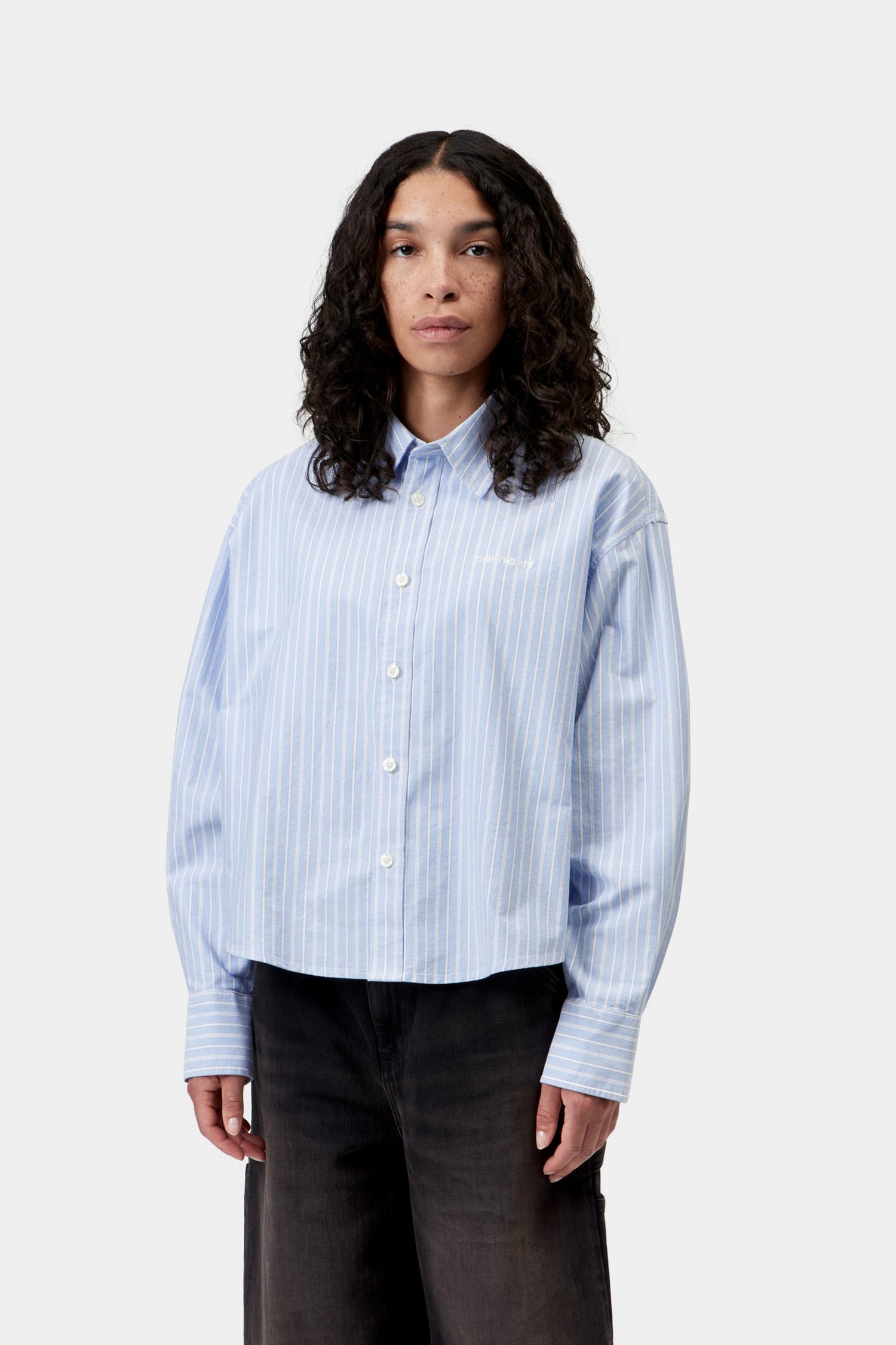 W' L/S KANAN SHIRT KANAN STRIPE BLEACH