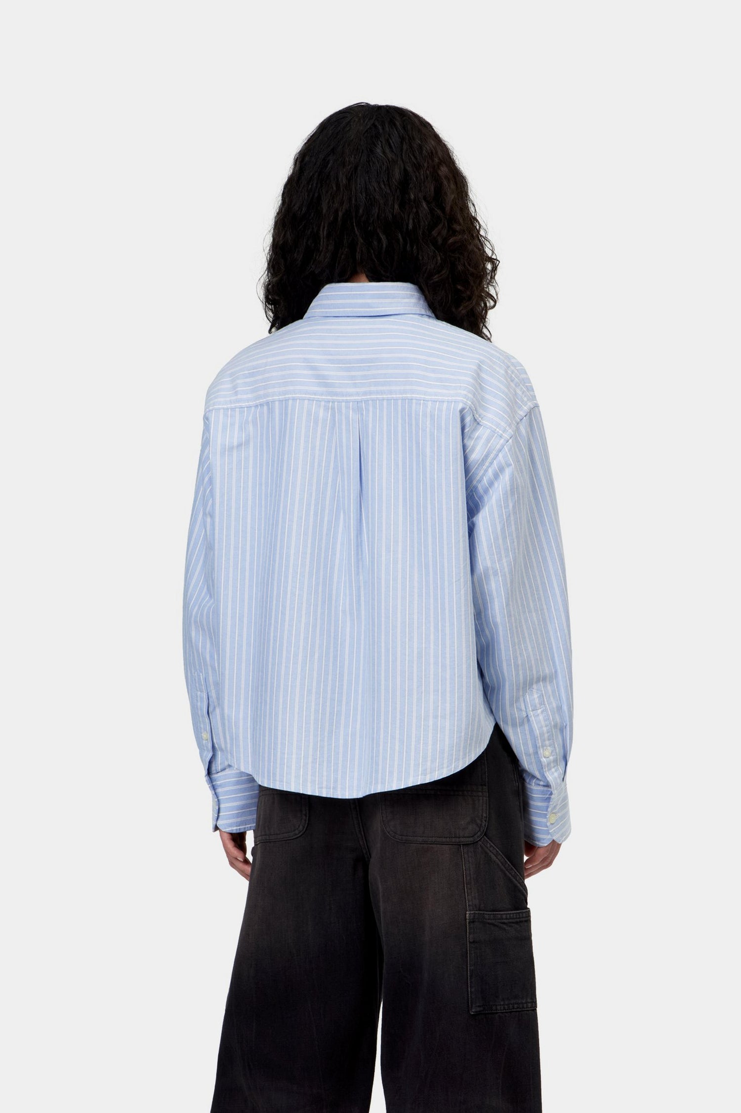 W' L/S KANAN SHIRT KANAN STRIPE BLEACH