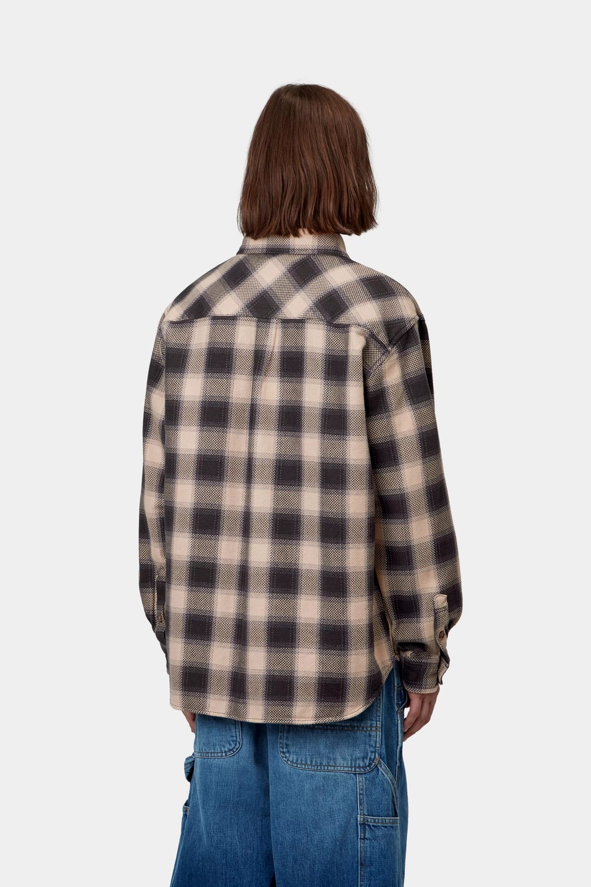 L/S DAYNE SHIRT DAYNE CHECK SHADY PURPLE