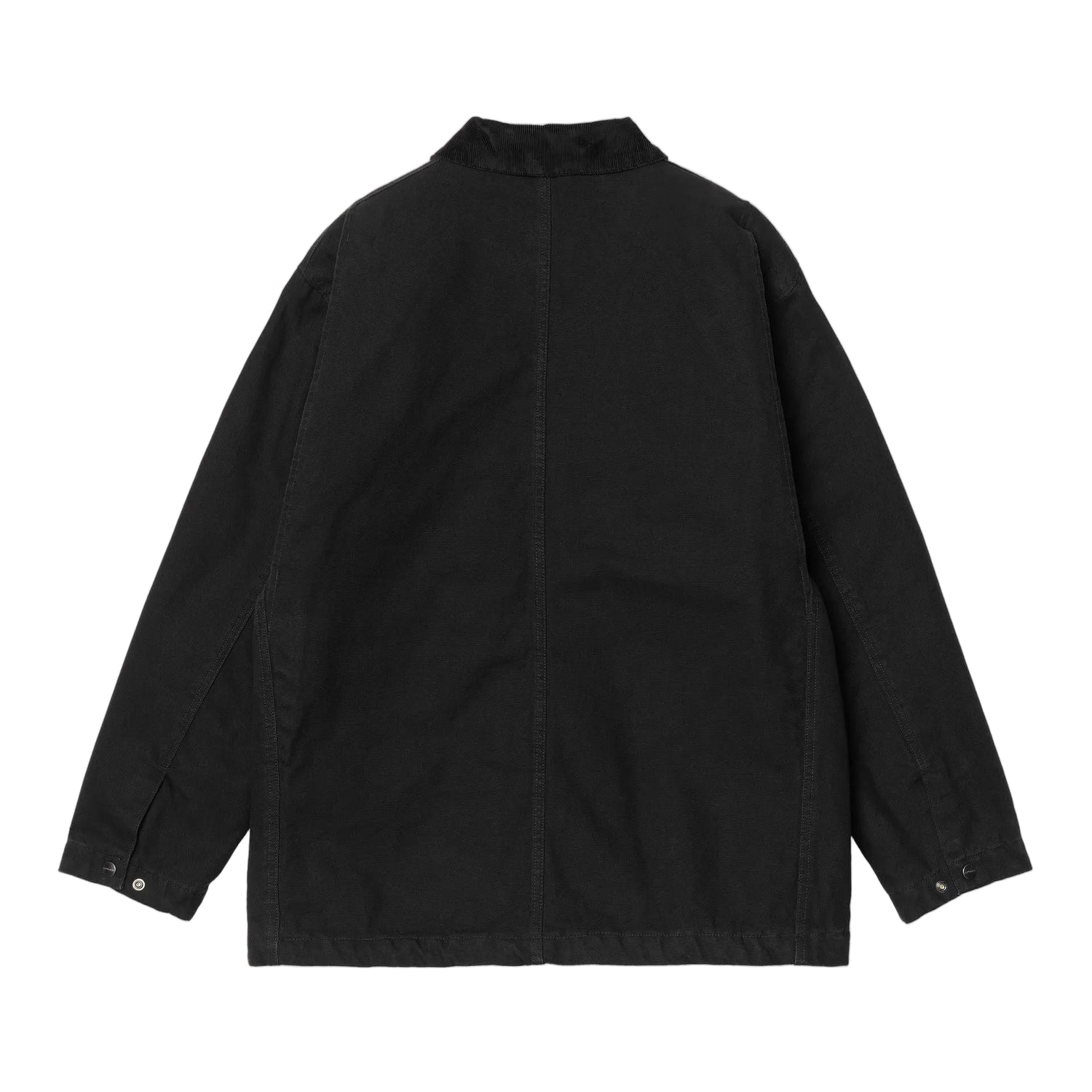 LANDER COAT BLACK / BLACK STONE WASHED