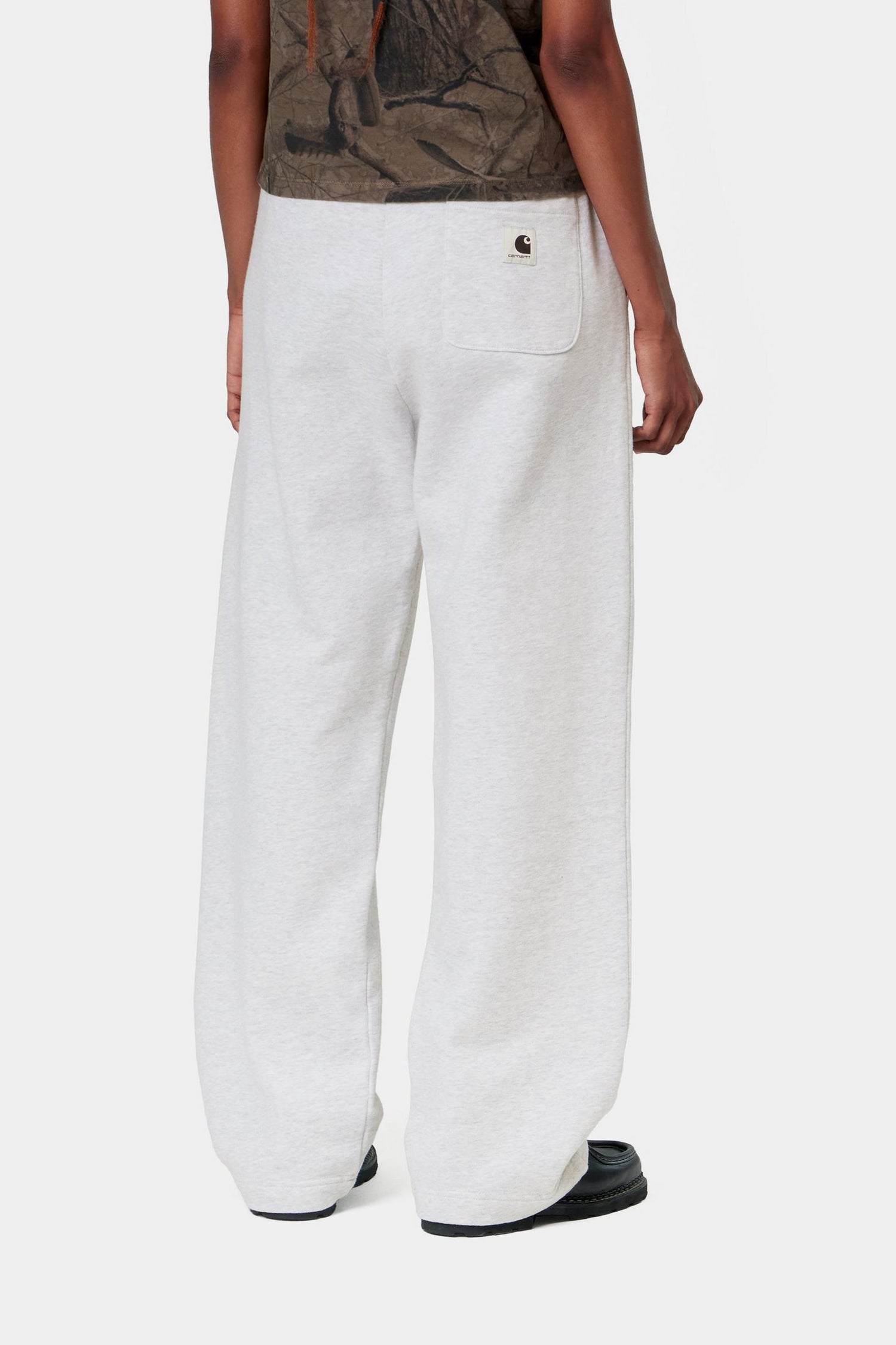 W' CASSIE SWEAT PANT ASH HEATHER / SILVER