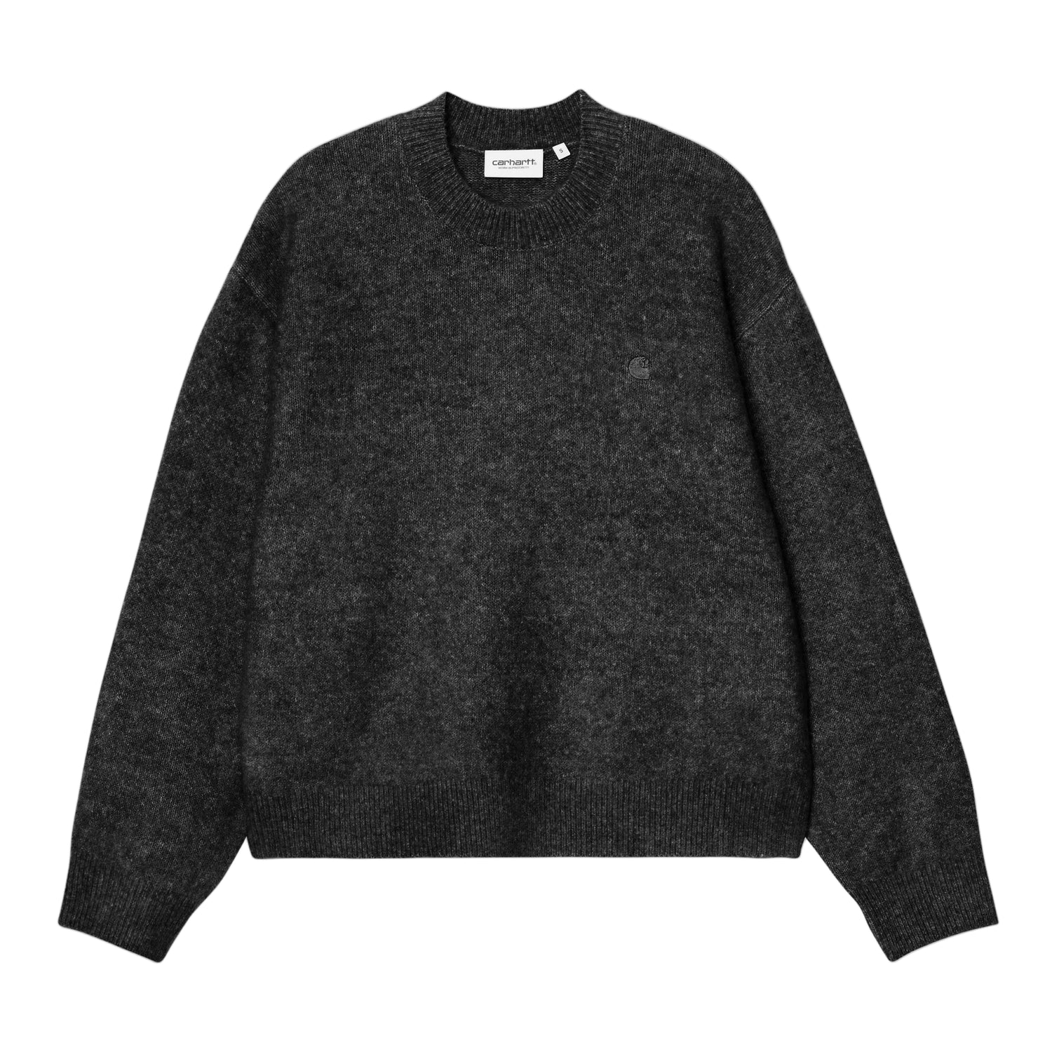 W' CURTIS SWEATER TANGLED BLACK