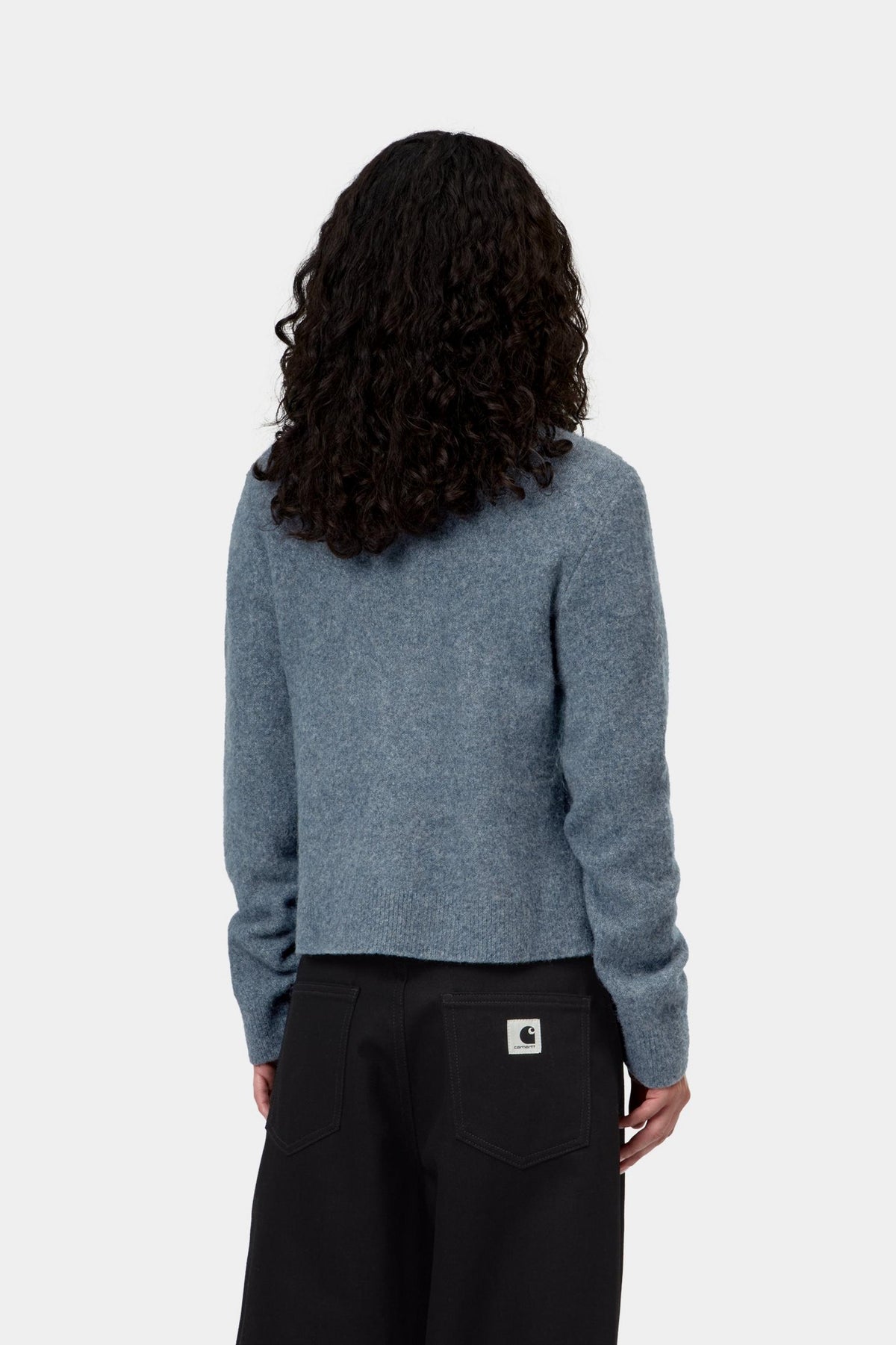 W' CURTIS SWEATER TANGLED SHADY BLUE