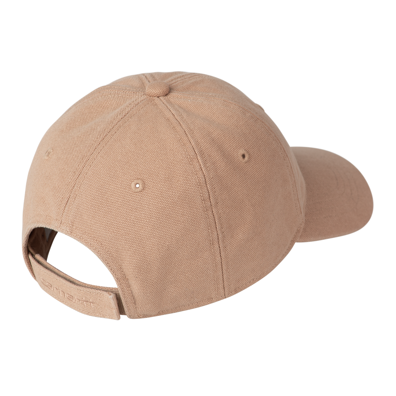 CANVAS CAP DUSTY H BROWN STONE WASHED