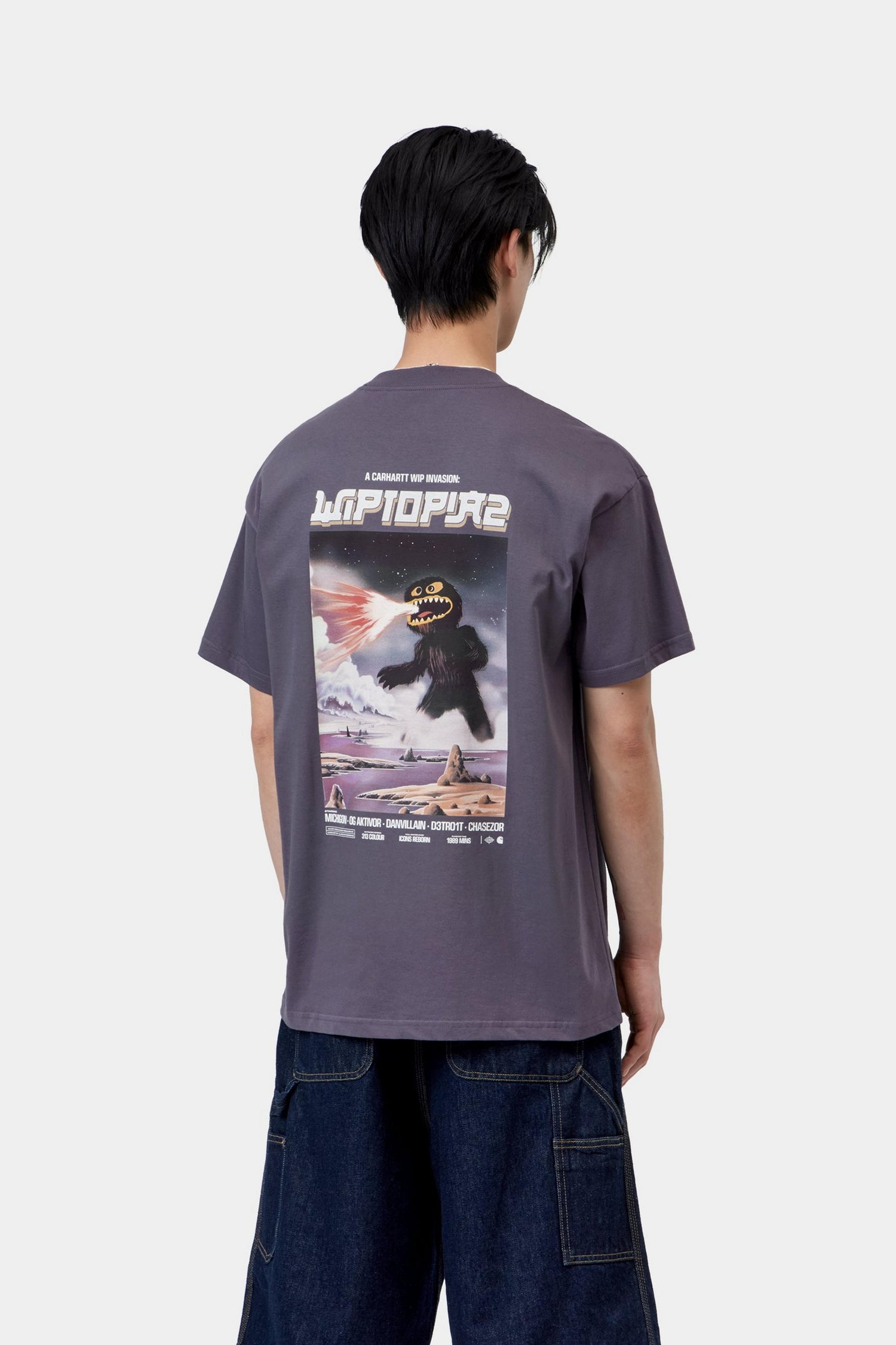 S/S WIPTOPIA II T-SHIRT SHADY PURPLE