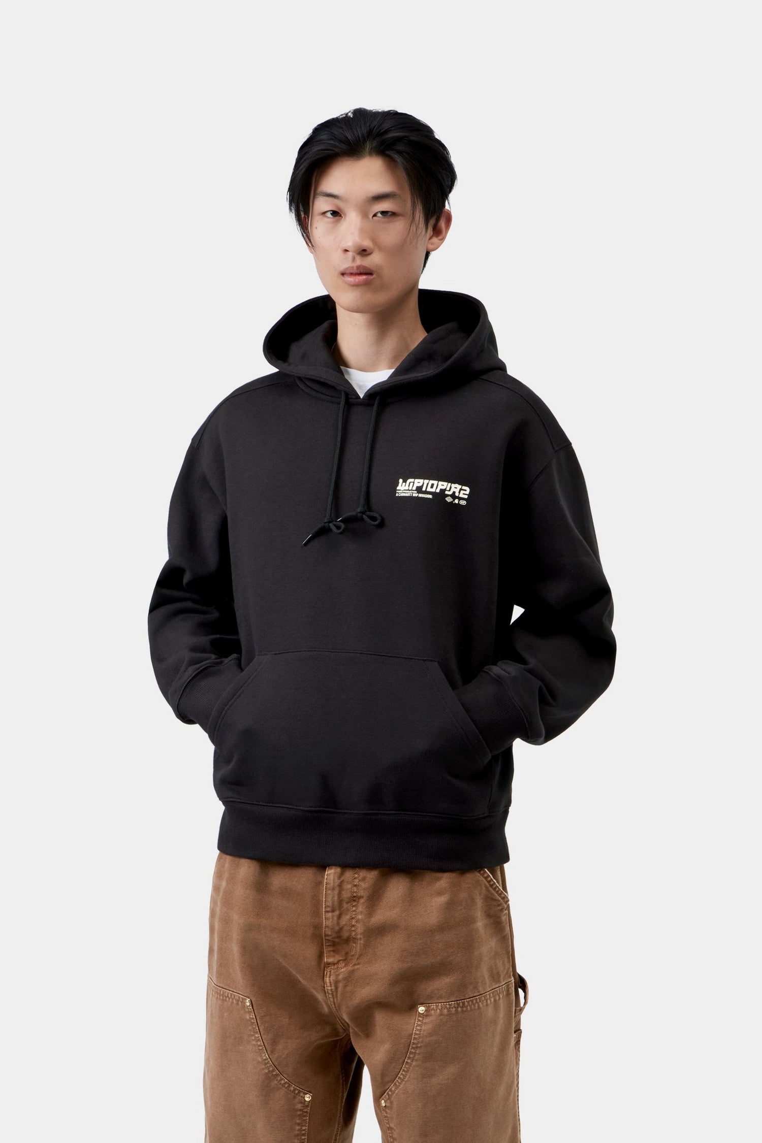 HOODED WIPTOPIA II SWEAT BLACK