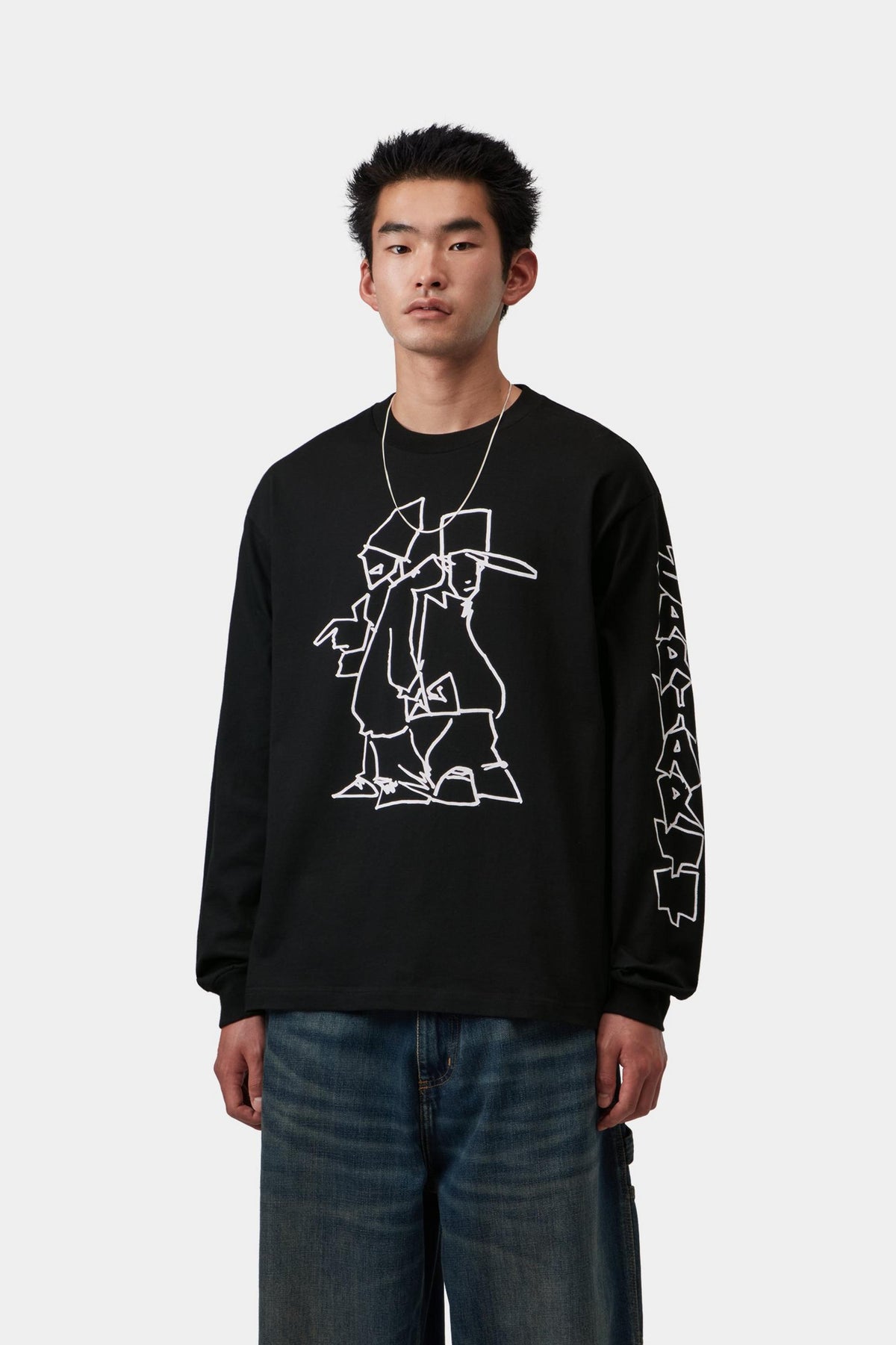 L/S BLINKERFLUID T-SHIRT BLACK