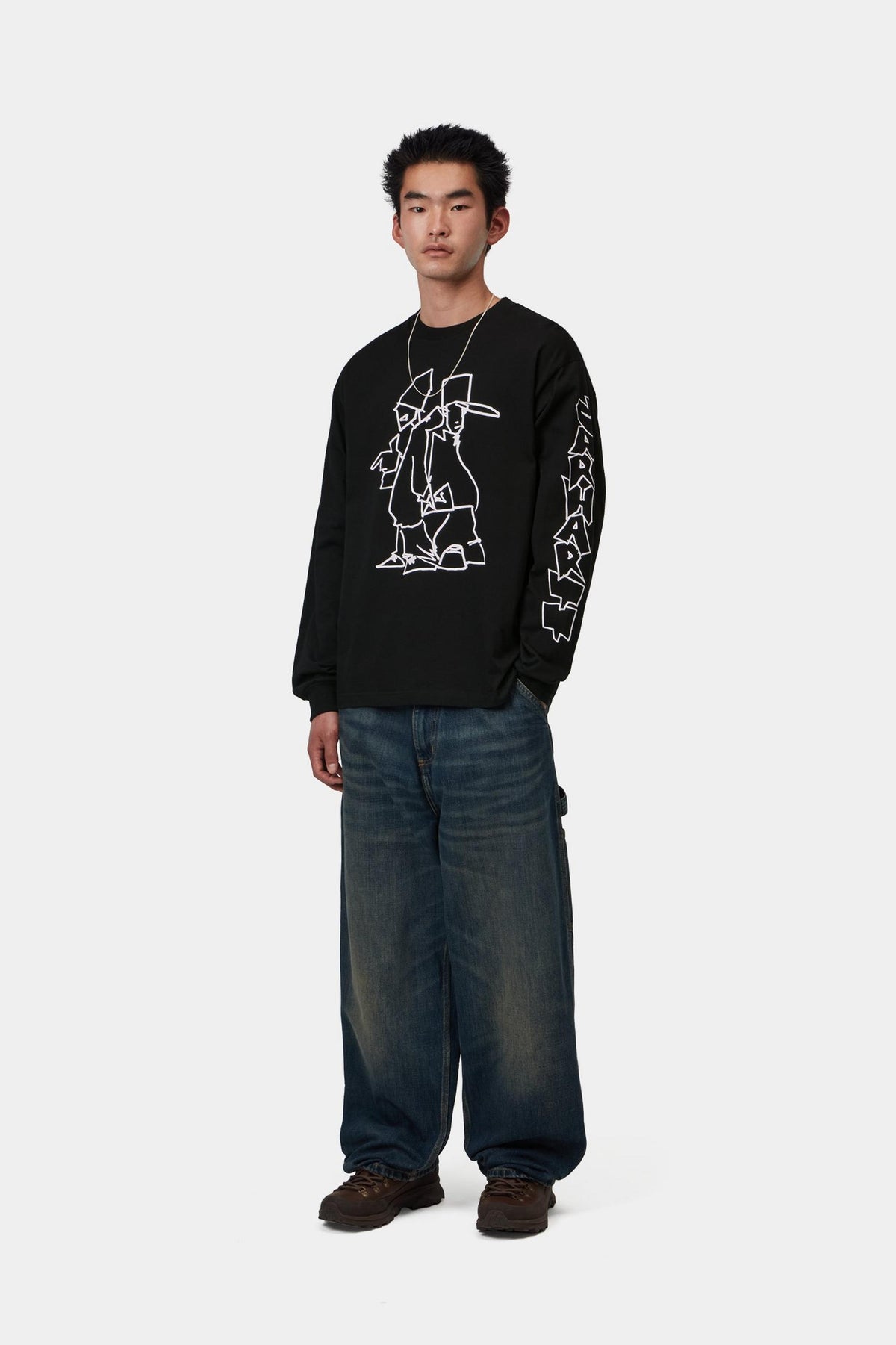 L/S BLINKERFLUID T-SHIRT BLACK