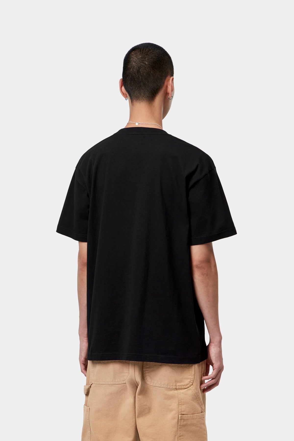 S/S OLD PAINTER T-SHIRT BLACK