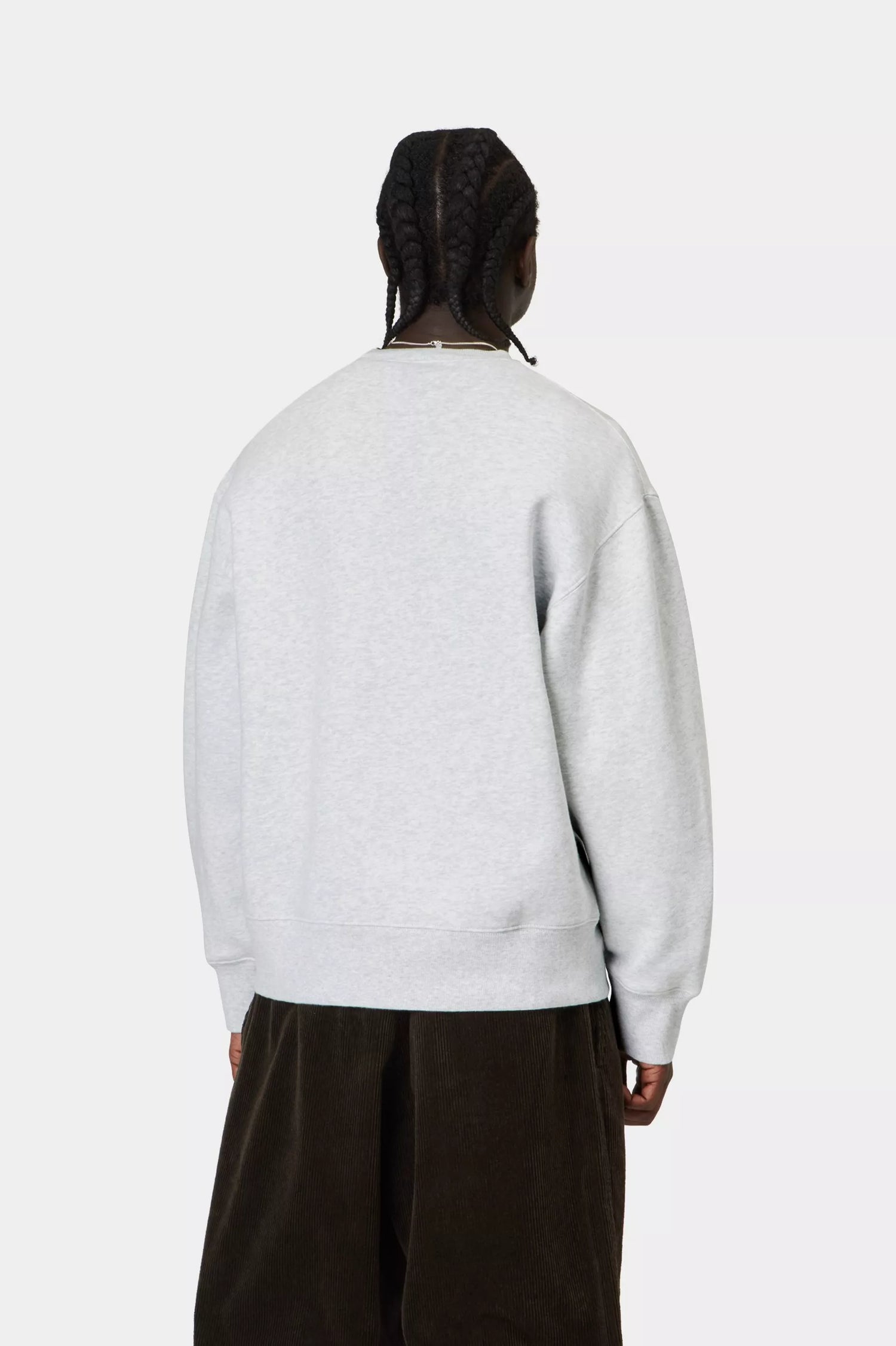 1989 WINNERS SWEAT ASH HEATHER HEAVY STONE WASH