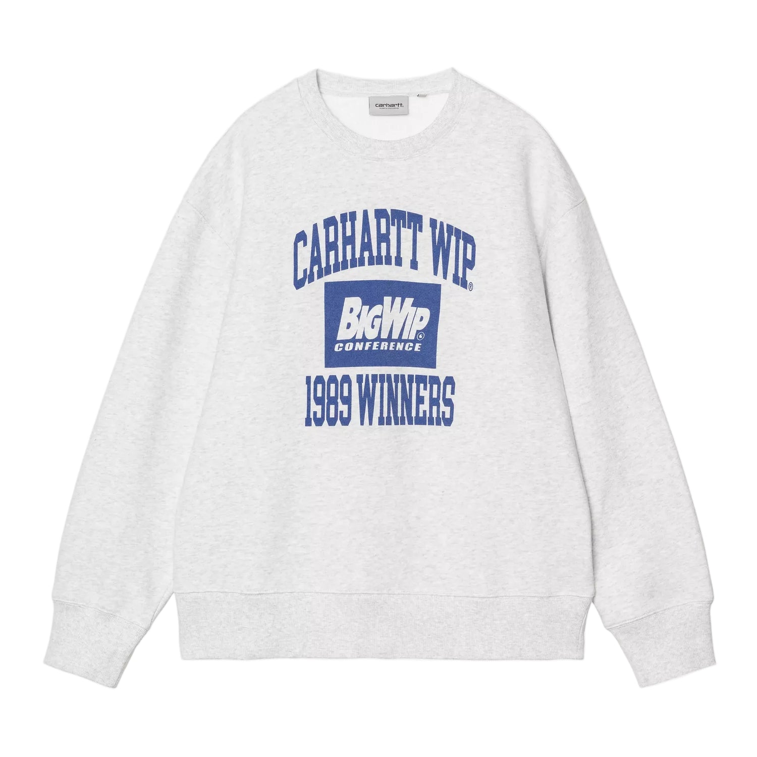 1989 WINNERS SWEAT ASH HEATHER HEAVY STONE WASH