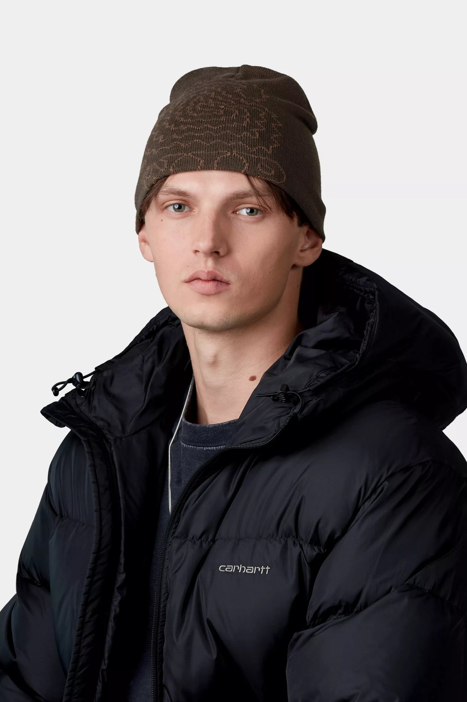 LIMN C BEANIE TOBACCO