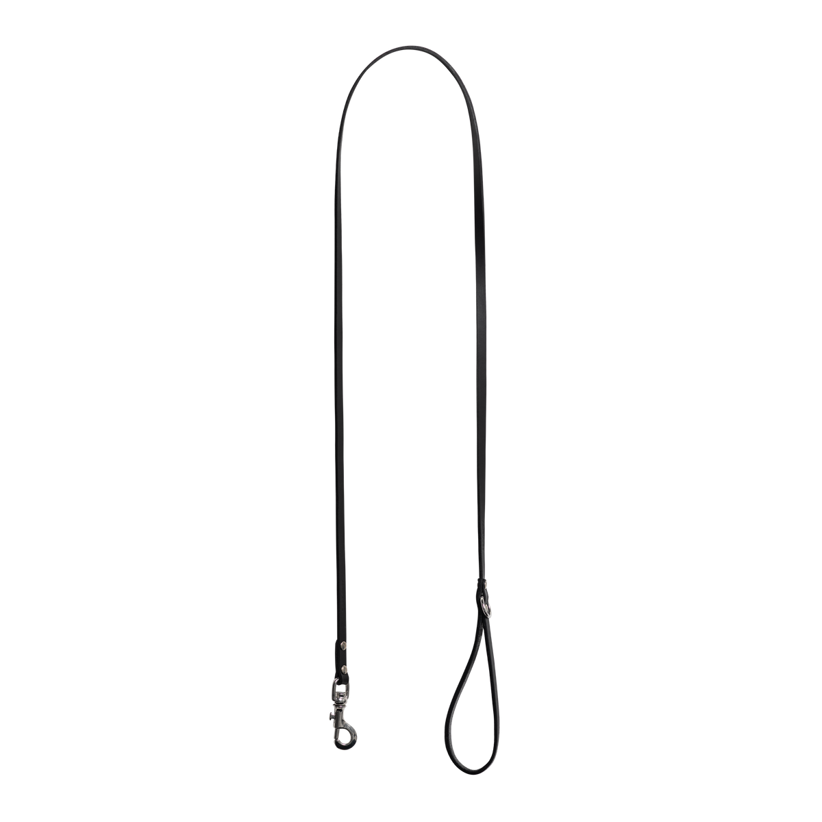 SCRIPT STUDS DOG LEASH BLACK