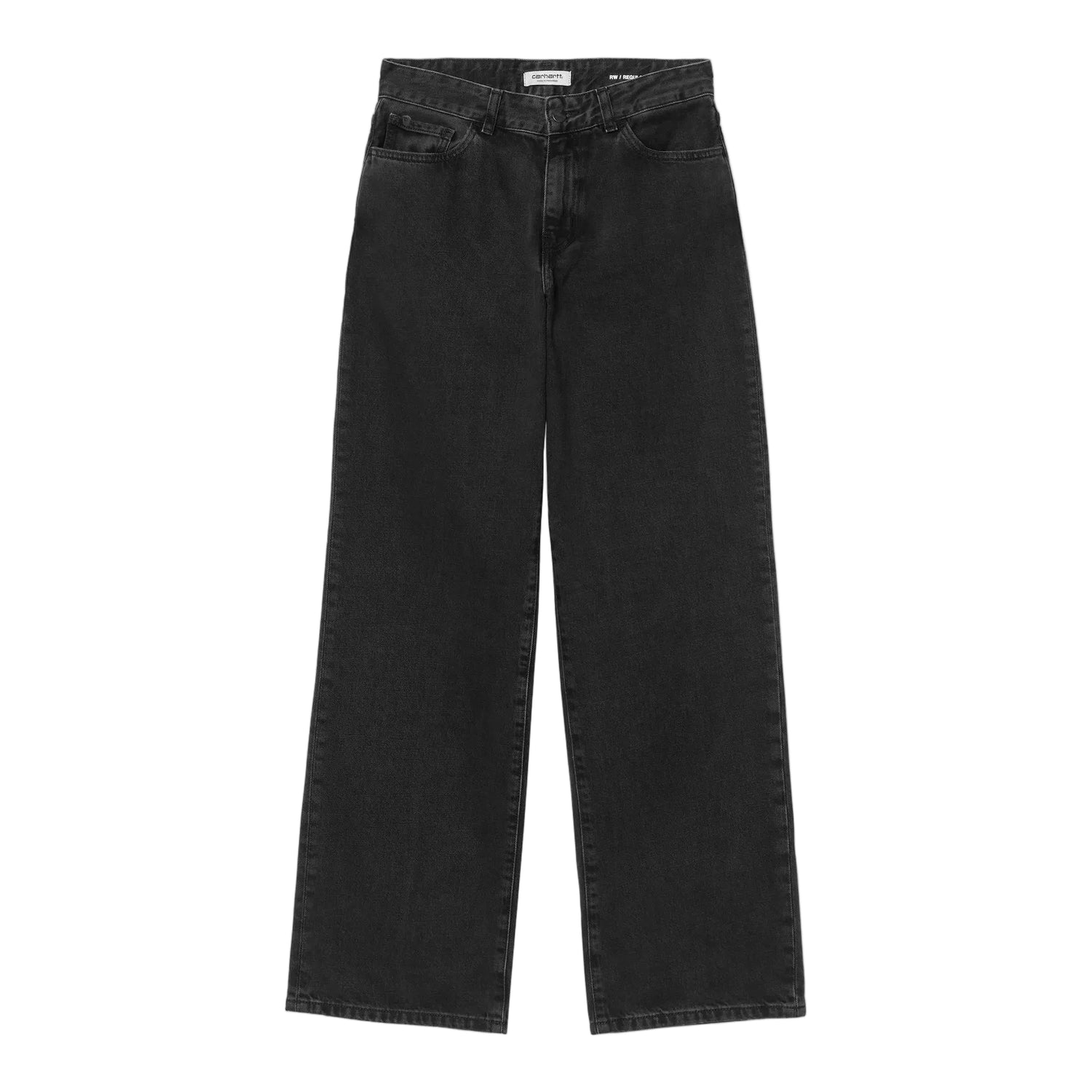 W' LAVINE PANT BLACK HEAVY STONE WASH