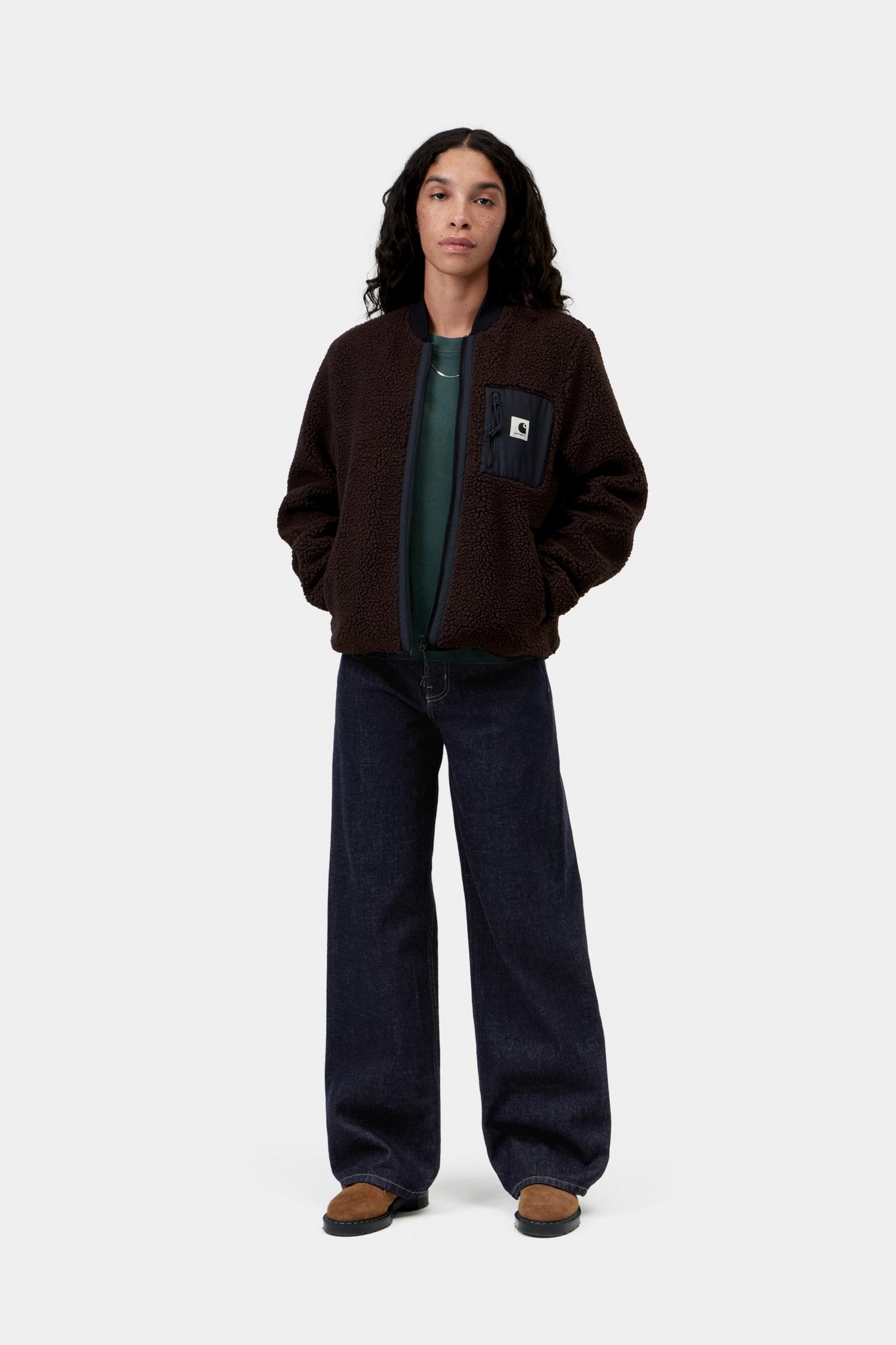 W' JANE PANT BLUE RINSED