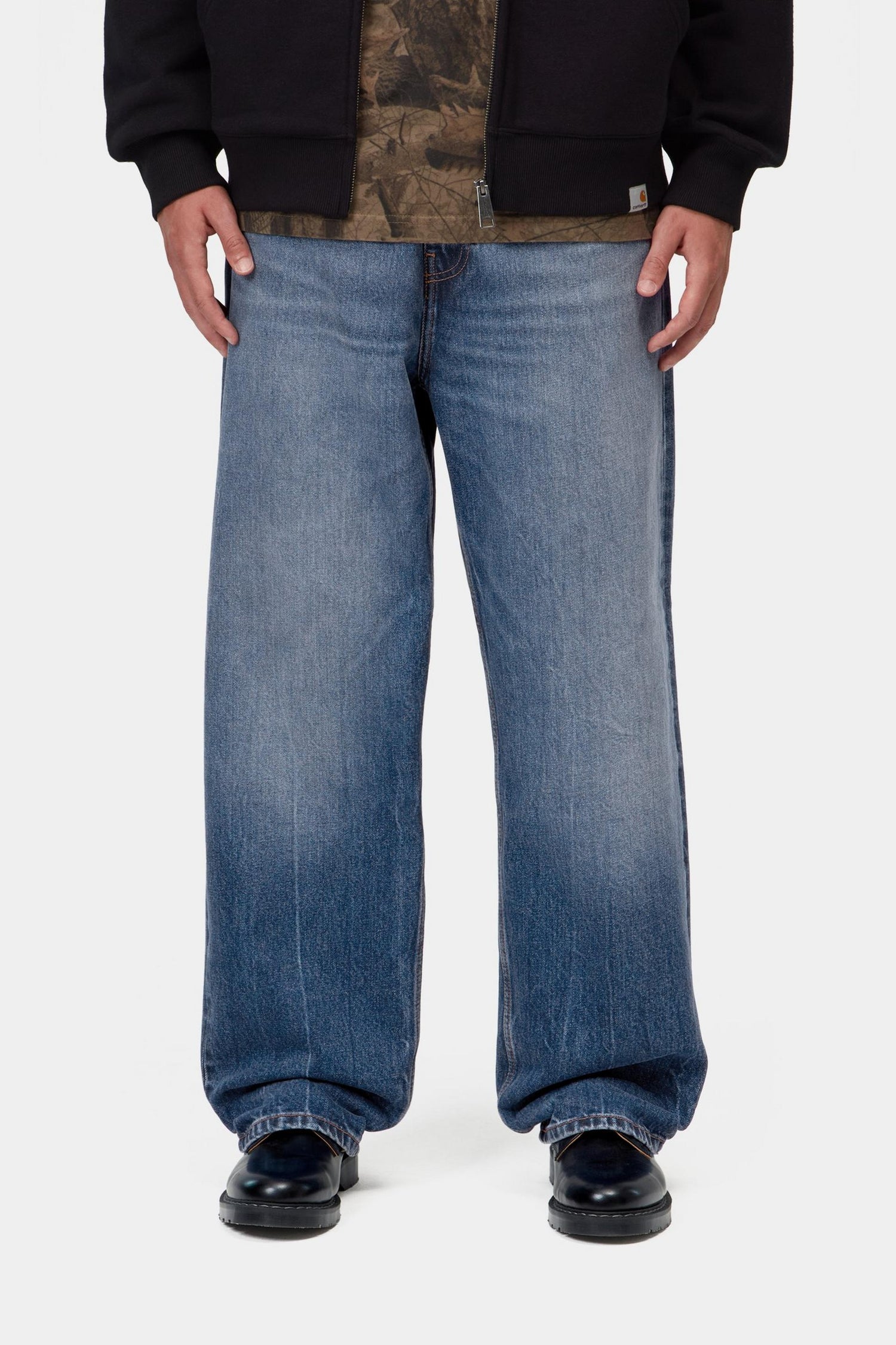 PAYSON PANT BLUE MARBLE USED WASH