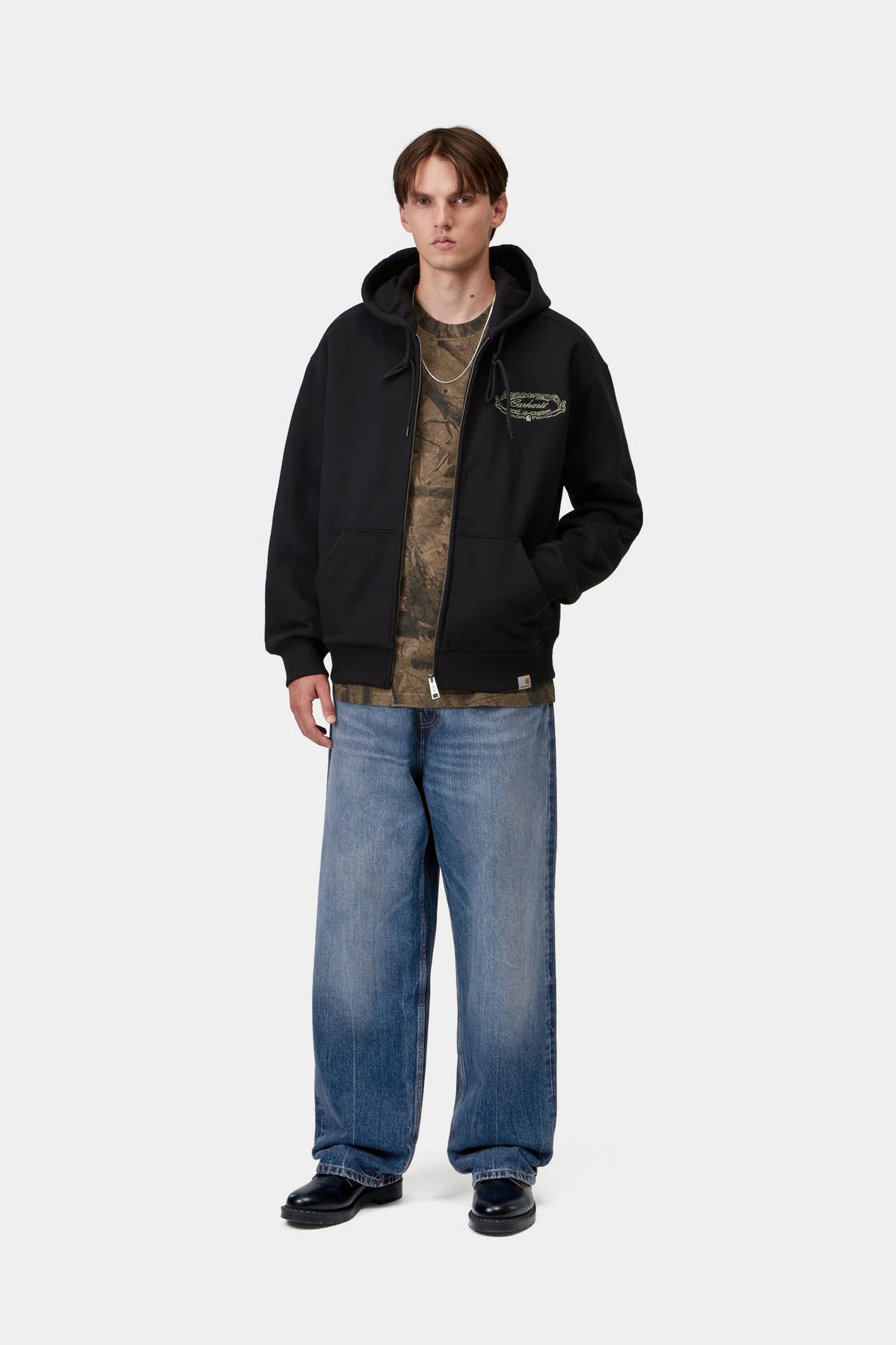 PAYSON PANT BLUE MARBLE USED WASH