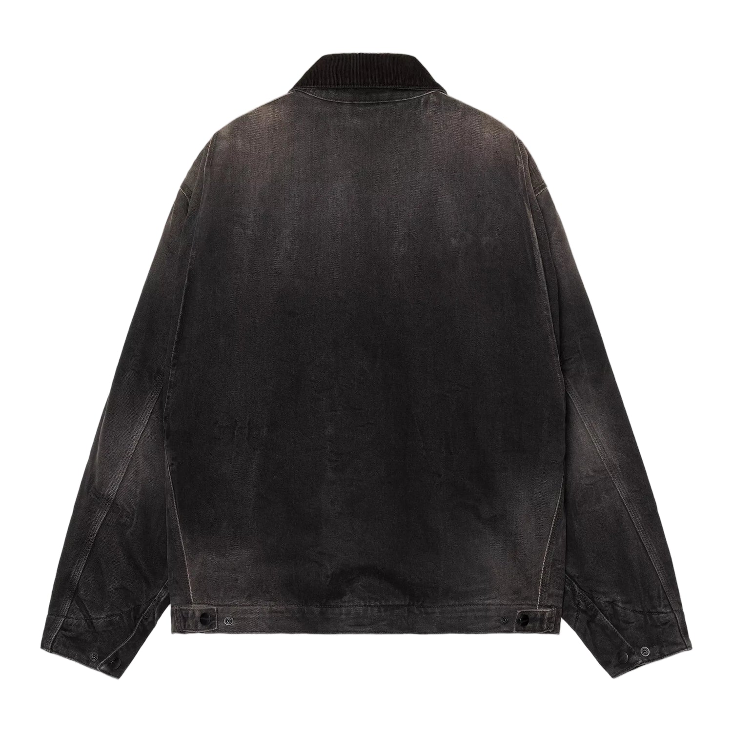 OG DETROIT JACKET BLACK / BLACK TOBACCO USED WASH