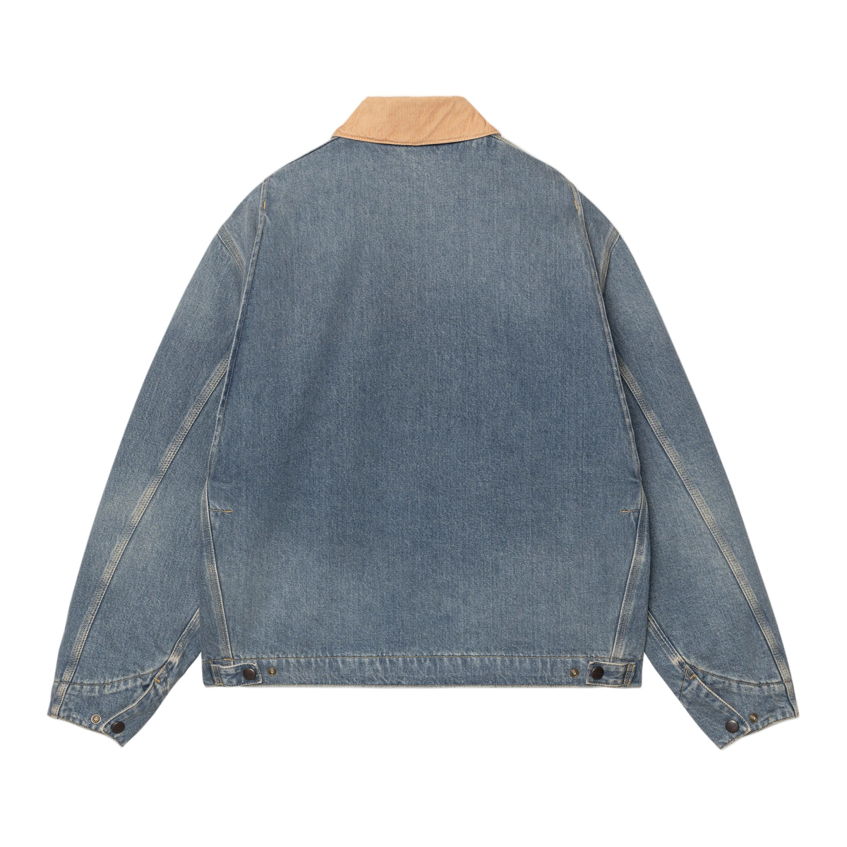 OG DETROIT JACKET BLUE / DUSTY H BROWN OLD USED WASH