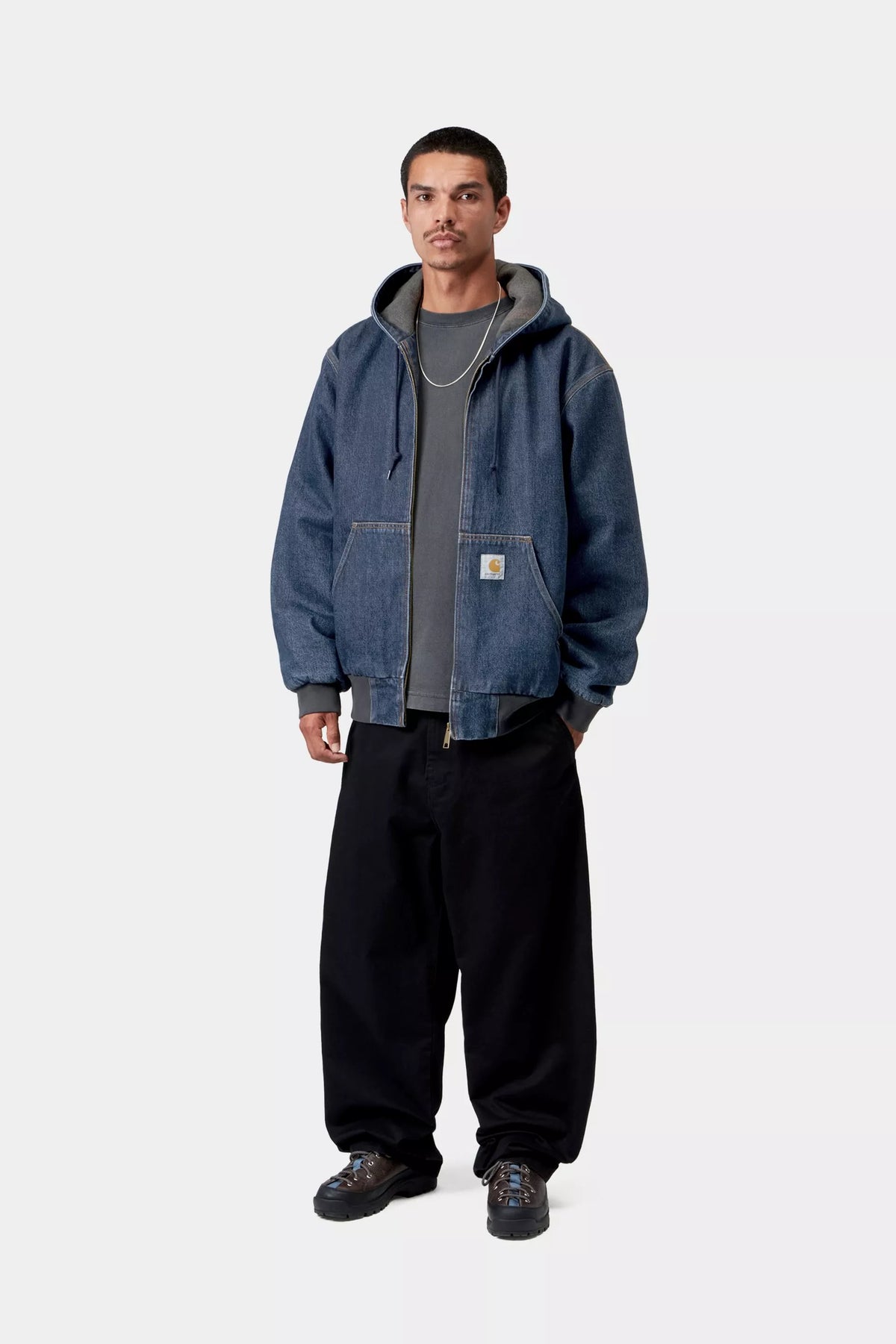 OG ACTIVE JACKET BLUE STONE WASHED