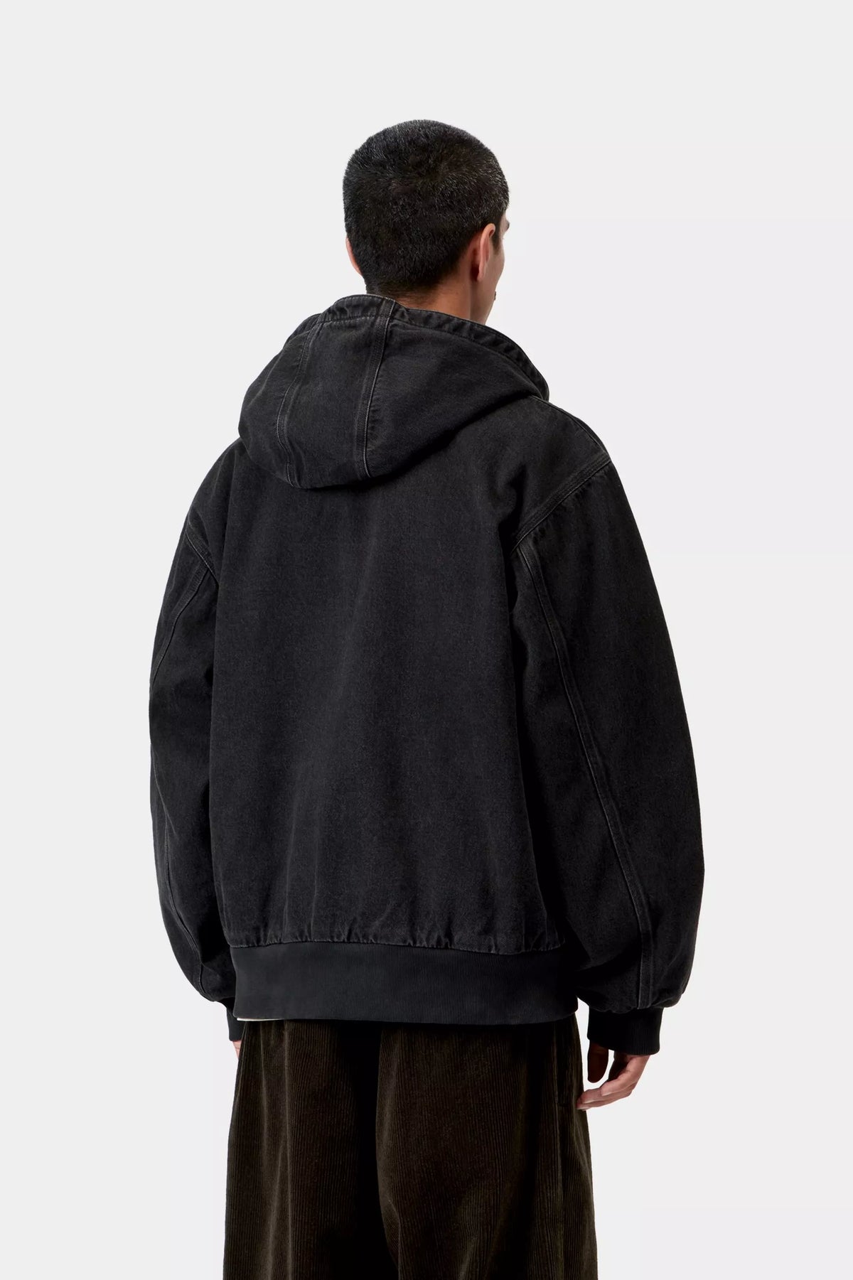 OG ACTIVE JACKET BLACK STONE WASHED