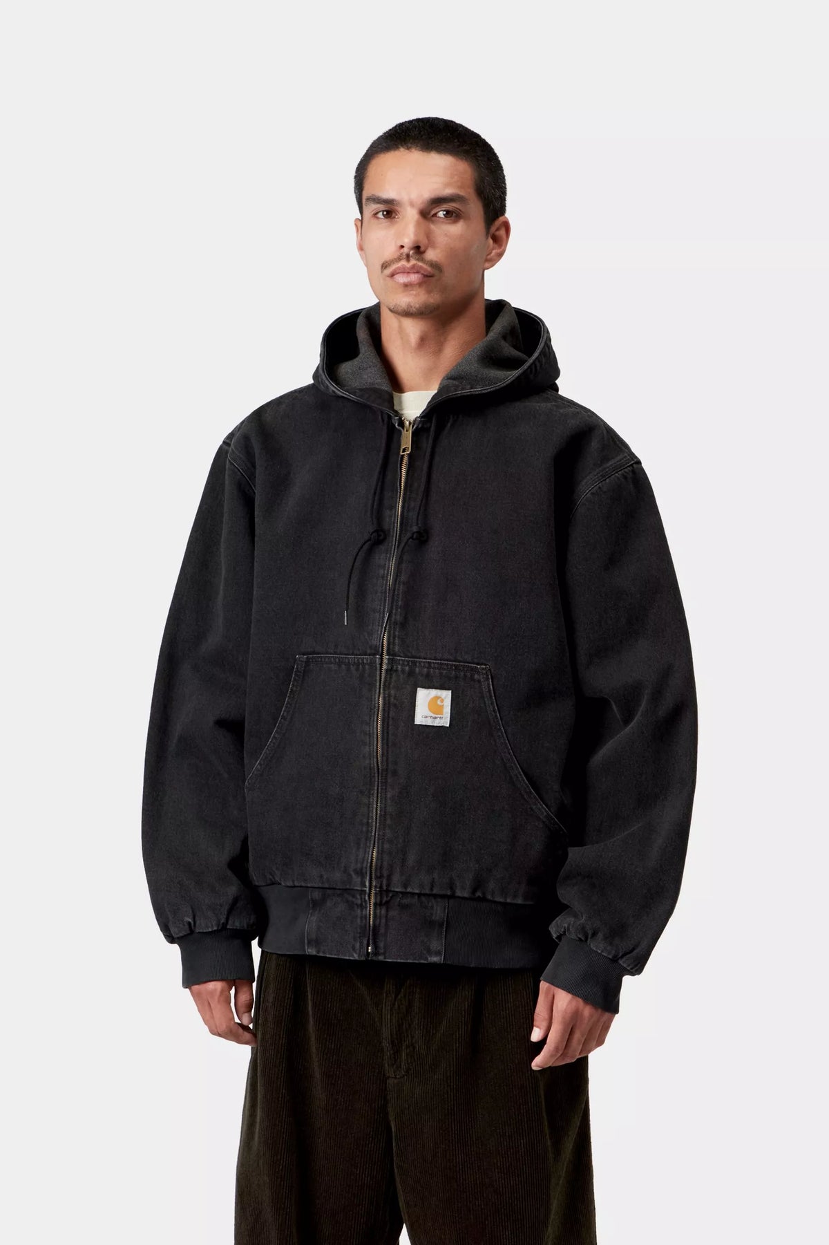 OG ACTIVE JACKET BLACK STONE WASHED