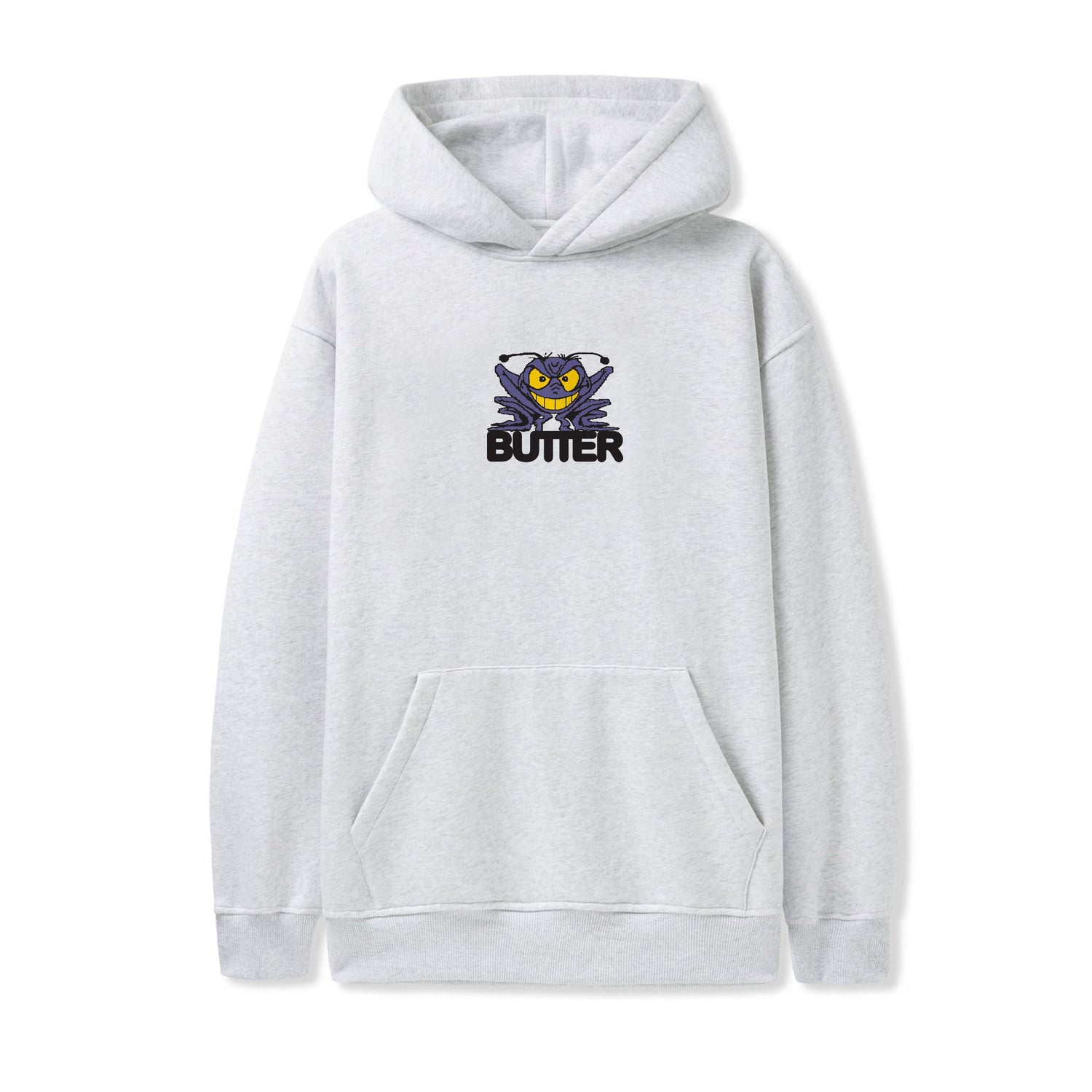 INSECT PULLOVER HOOD ASH