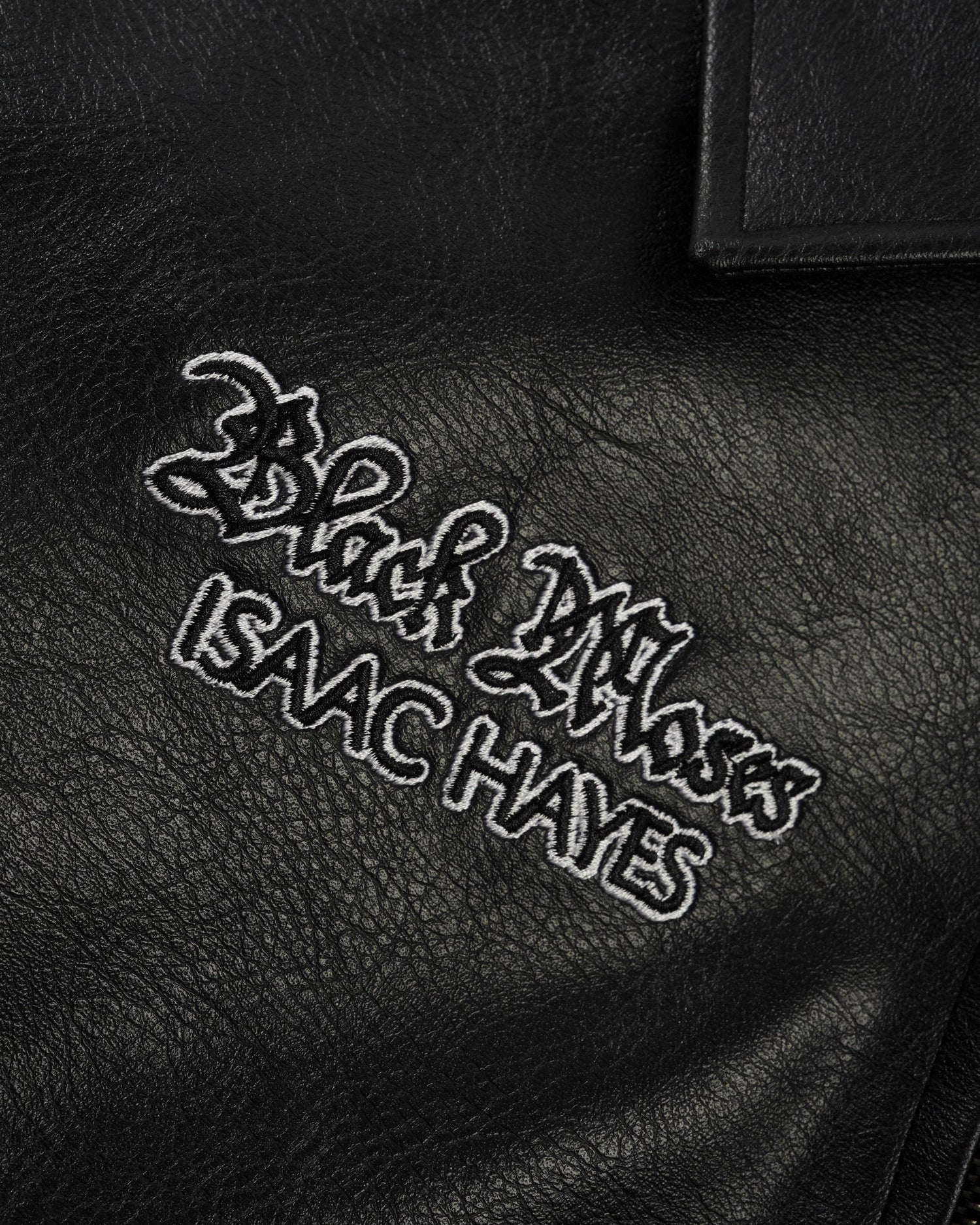 ISAAC HAYES BOMBER JACKET BLACK