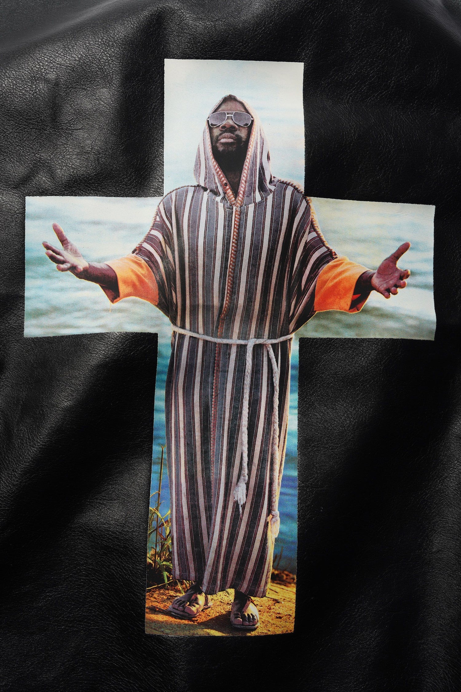 ISAAC HAYES BOMBER JACKET BLACK